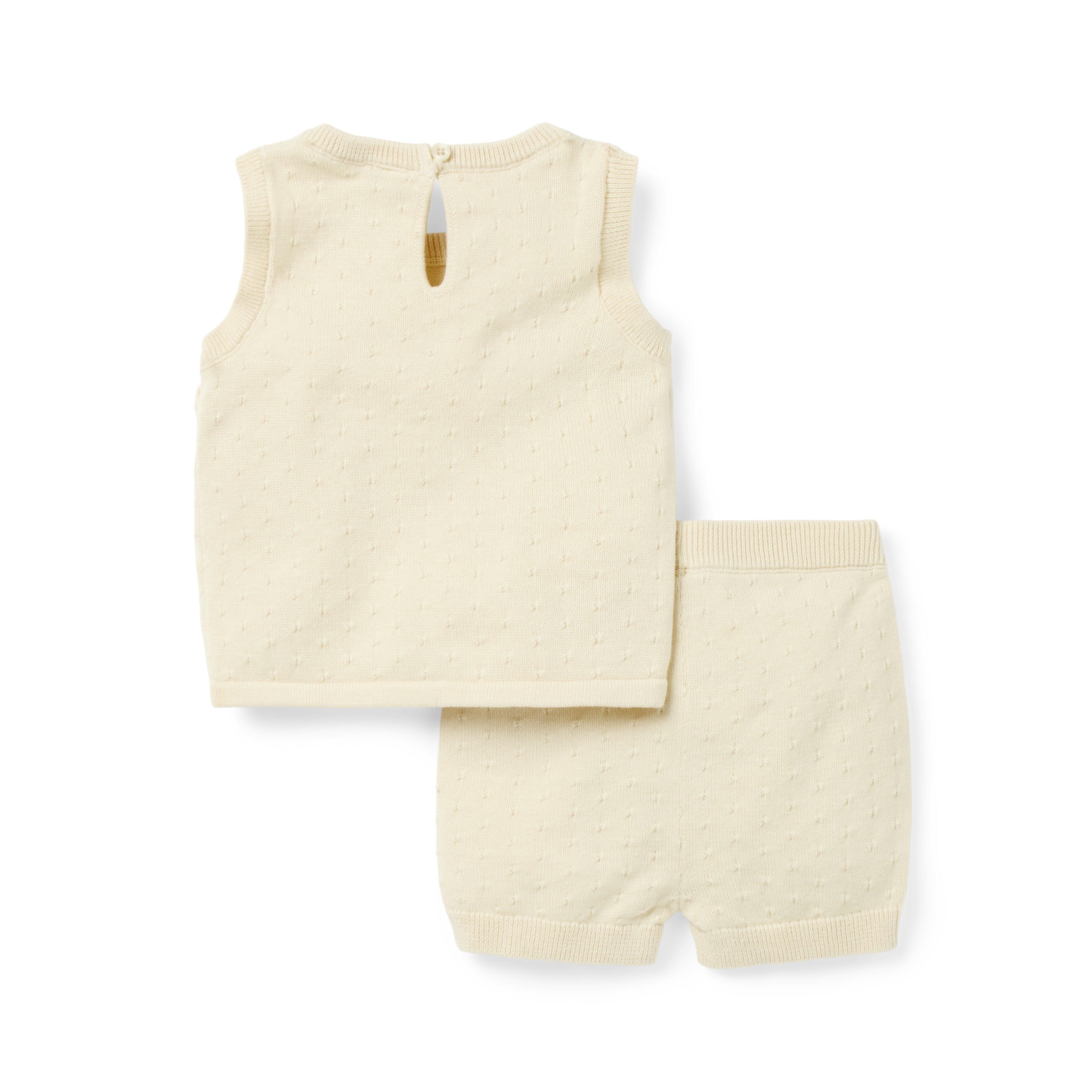 The Crochet Flower Matching Baby Set image number 2