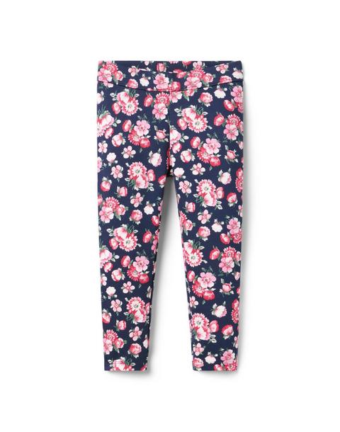 Floral Ponte Pant