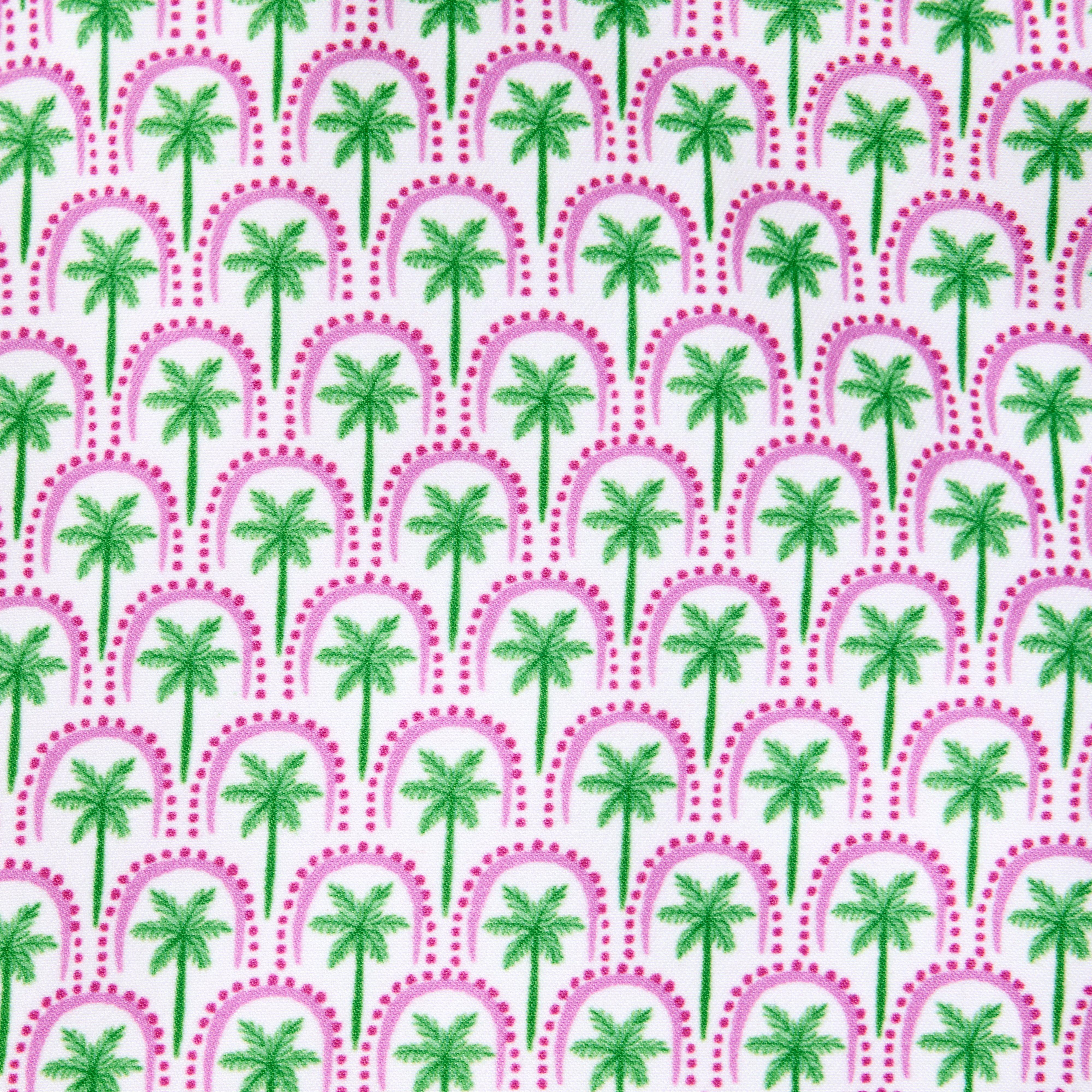 Recycled Palm Tile Swim Trunk image number 1