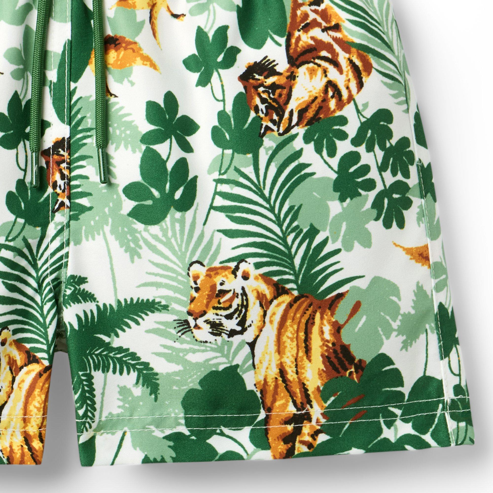 Recycled Tiger Swim Trunk image number 1