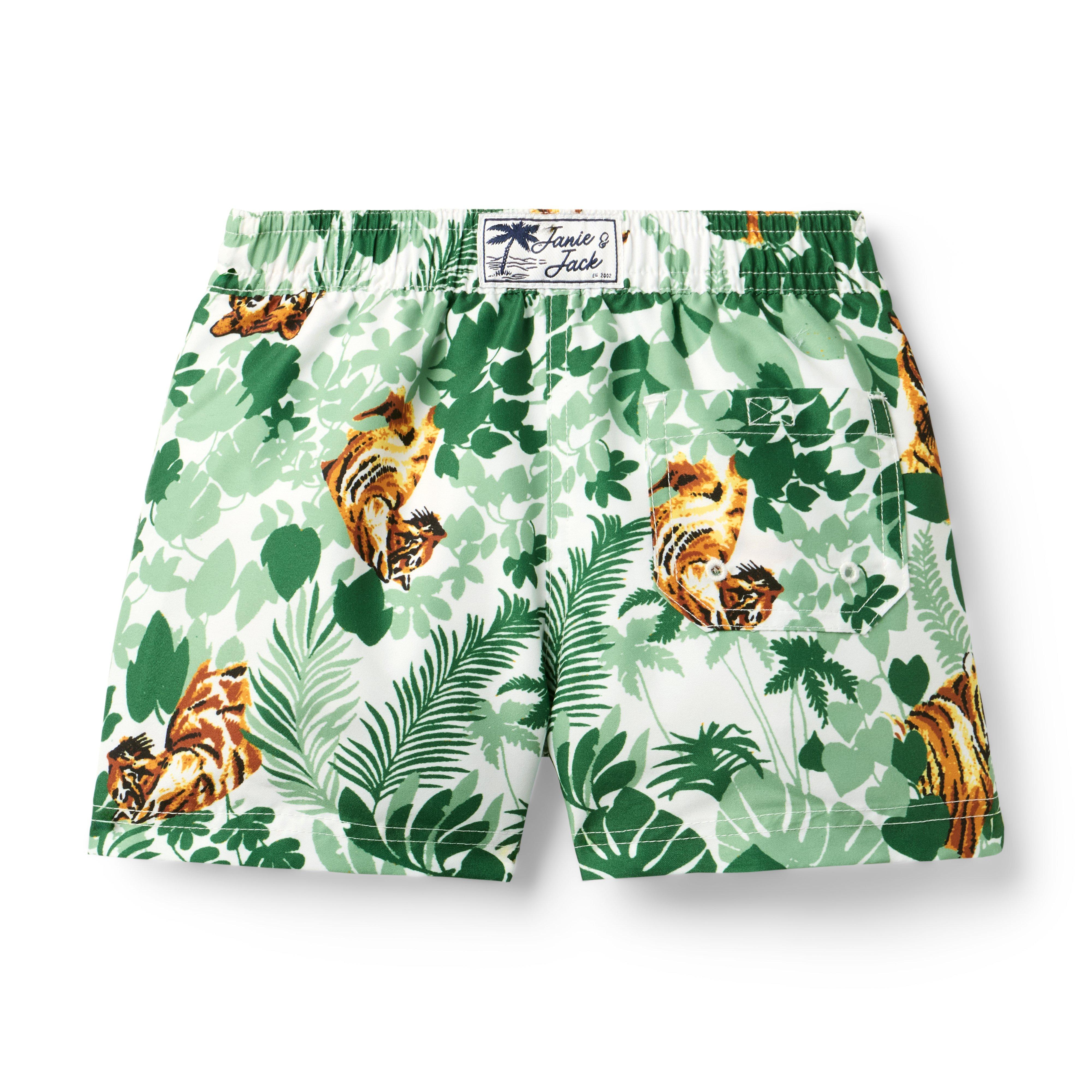 Recycled Tiger Swim Trunk image number 2
