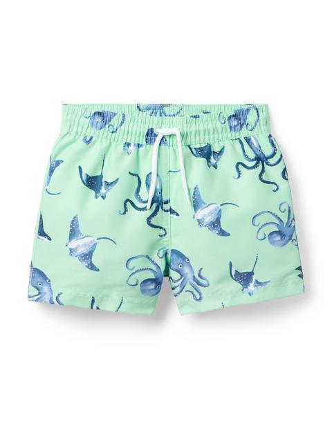 Recycled Sea Friends Swim Trunk