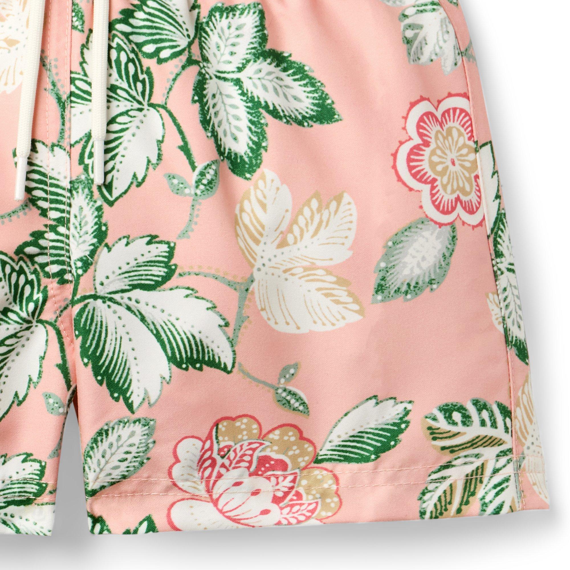 Recycled Floral Swim Trunk image number 2