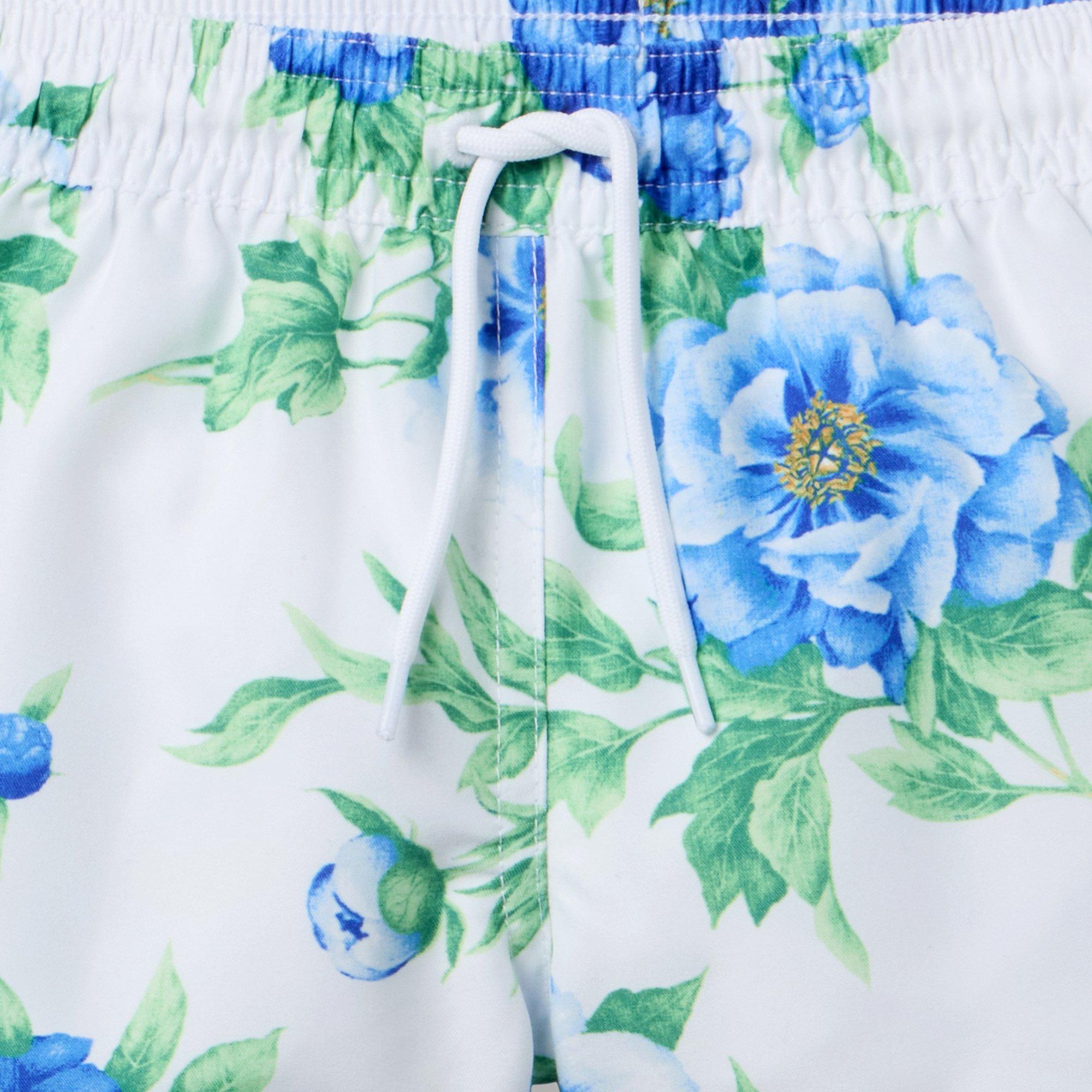 Recycled Floral Swim Trunk image number 1