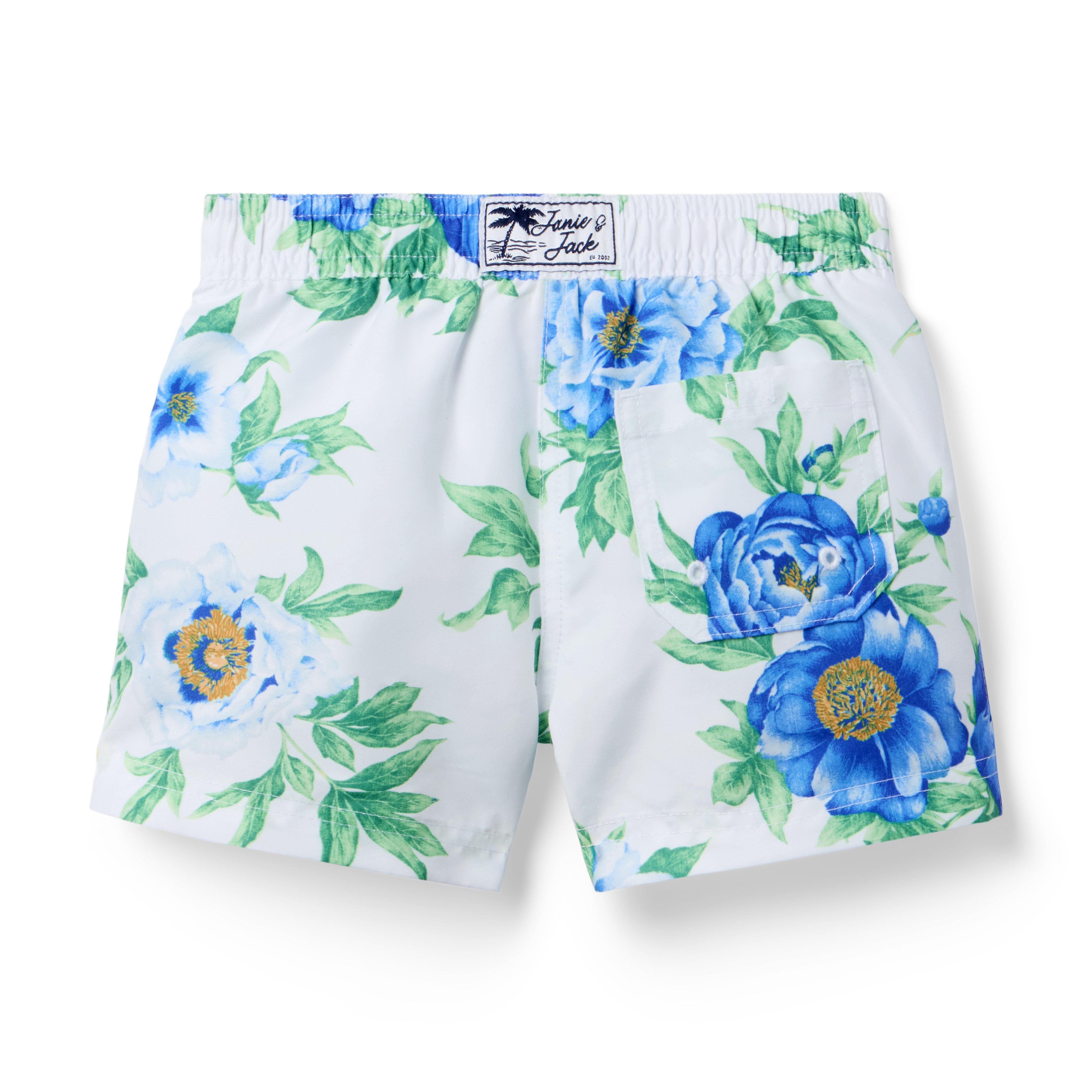 Recycled Floral Swim Trunk image number 2