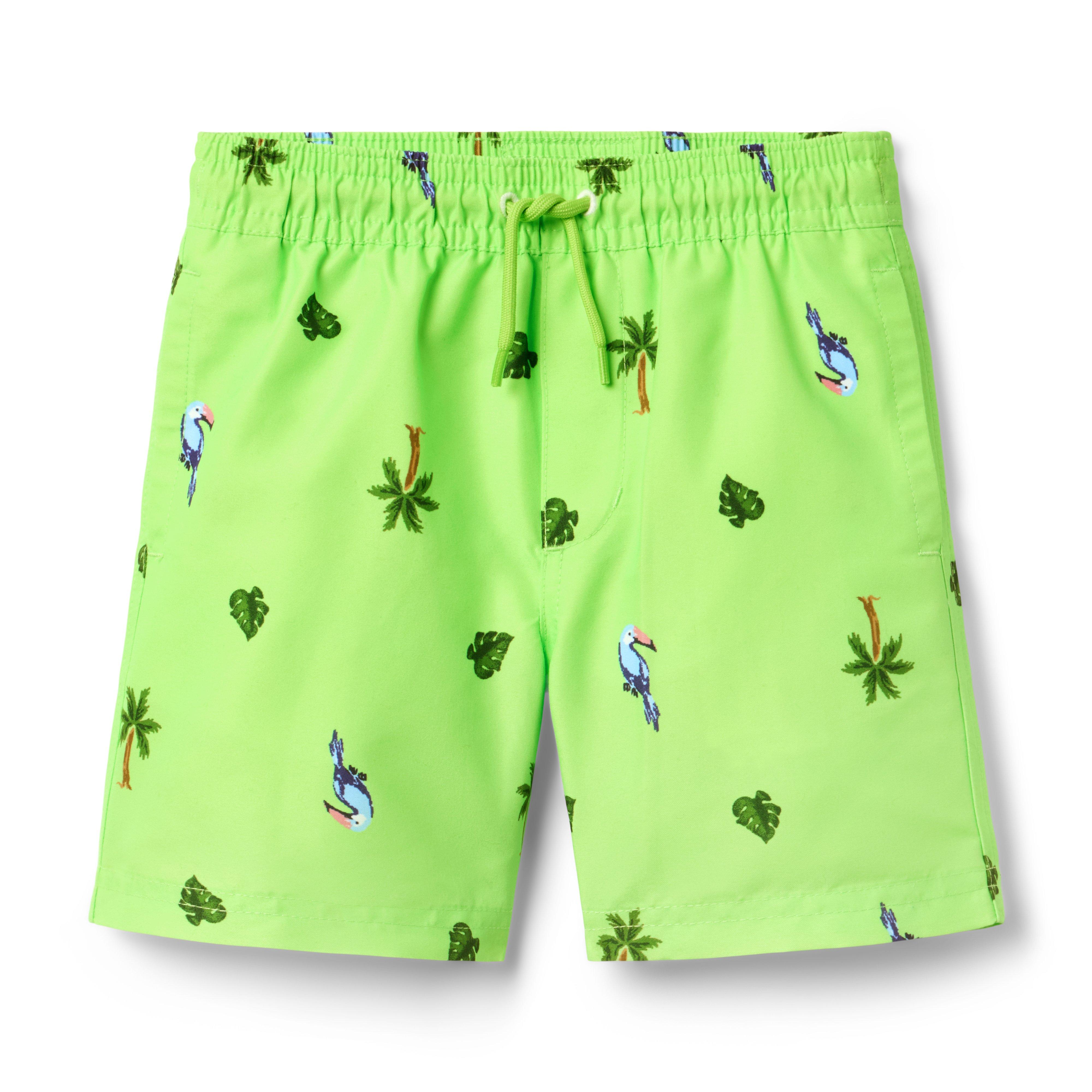 Recycled Tropical Icon Swim Trunk