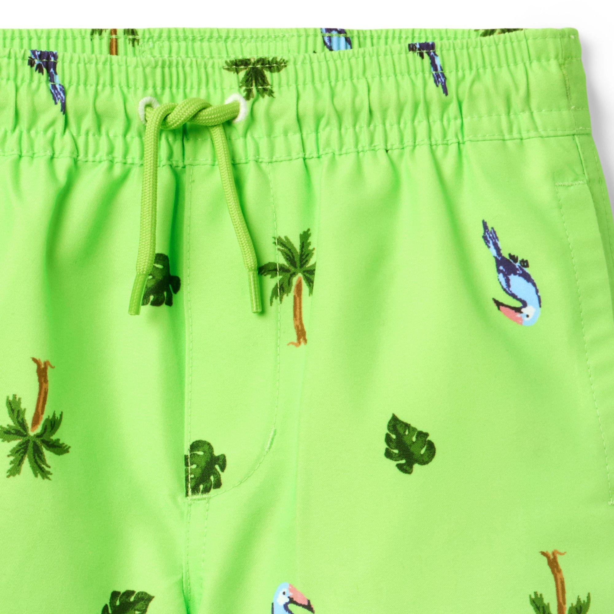 Recycled Tropical Icon Swim Trunk image number 1