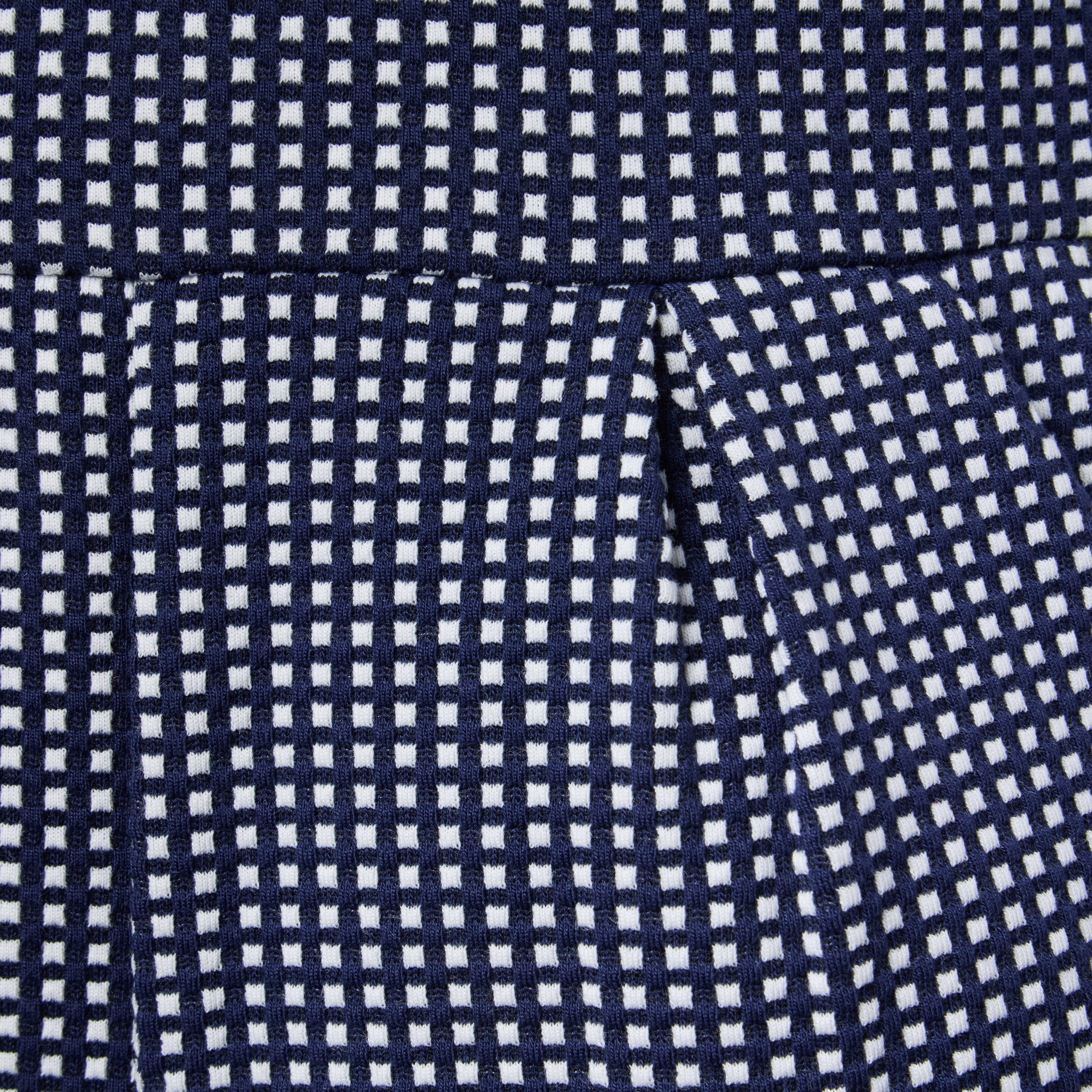 Gingham Jacquard Romper  image number 1