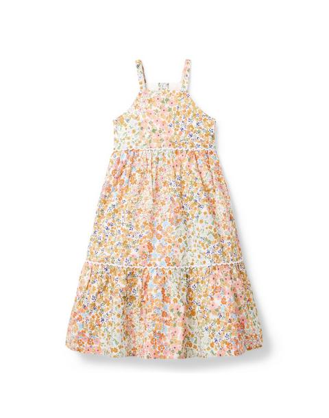 Floral Halter Maxi Dress