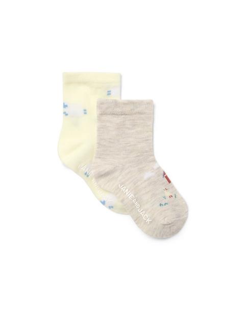 Baby Sheep And Duck Sock 2-Pack