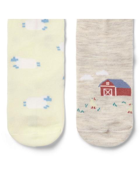 Baby Sheep And Duck Sock 2-Pack