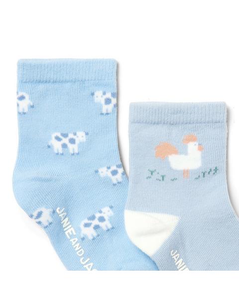 Baby Farm Friends Sock 2-Pack