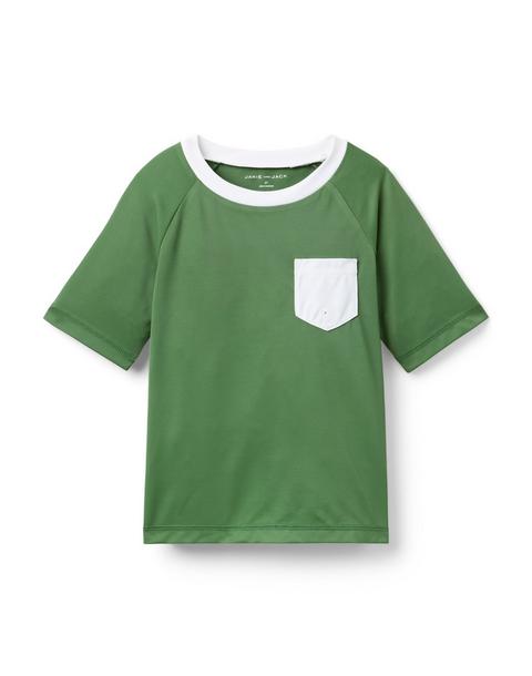 Recycled Pocket Rash Guard