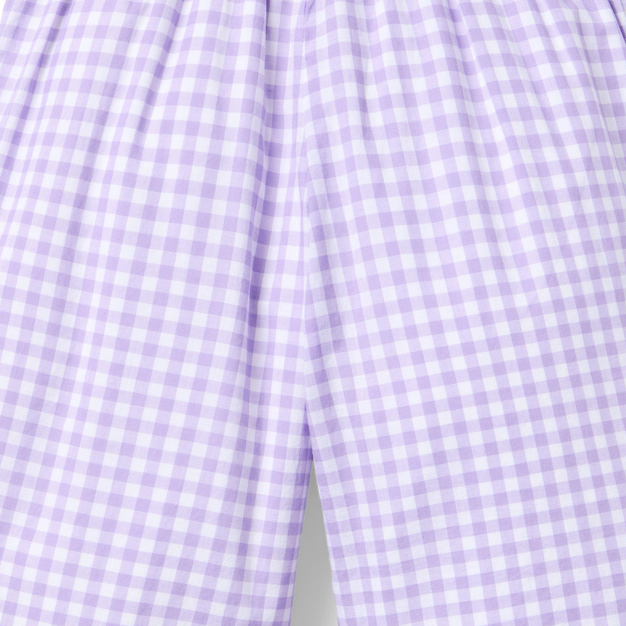 Gingham Wide Leg Pant image number 1