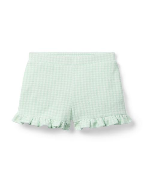 Terry Gingham Short