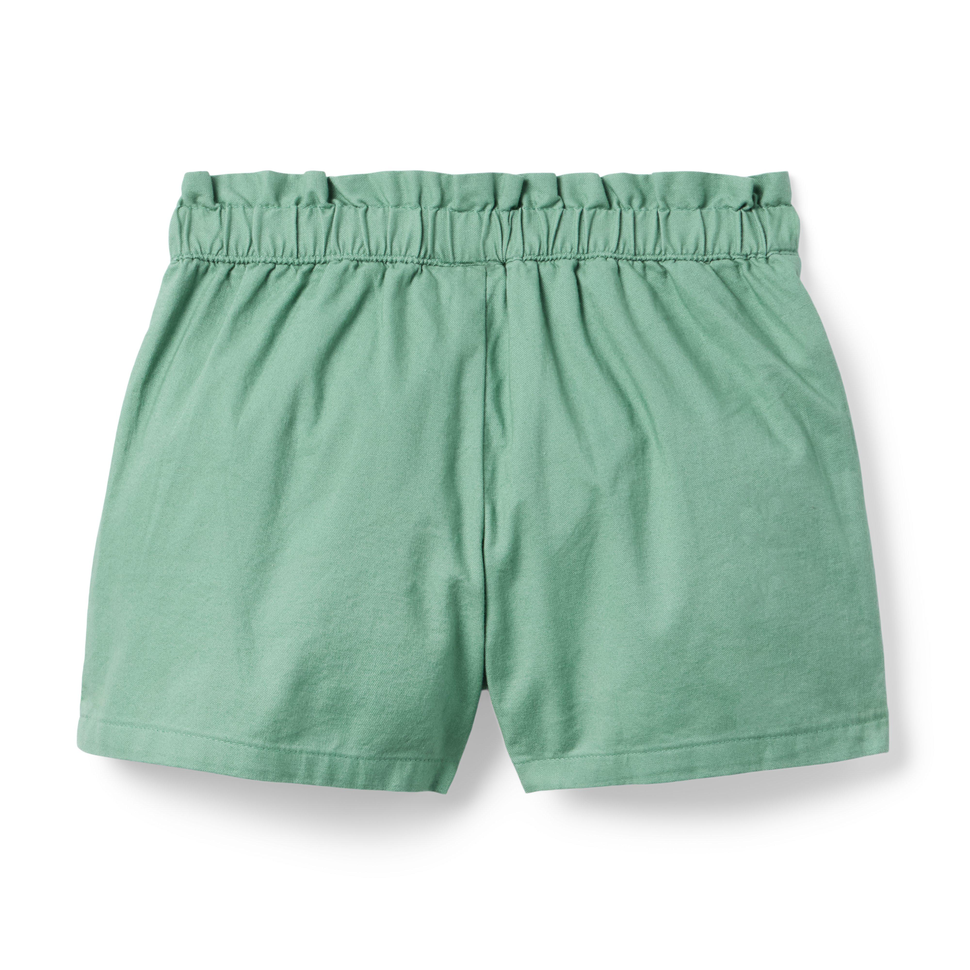 Lace Trim Canvas Short image number 1