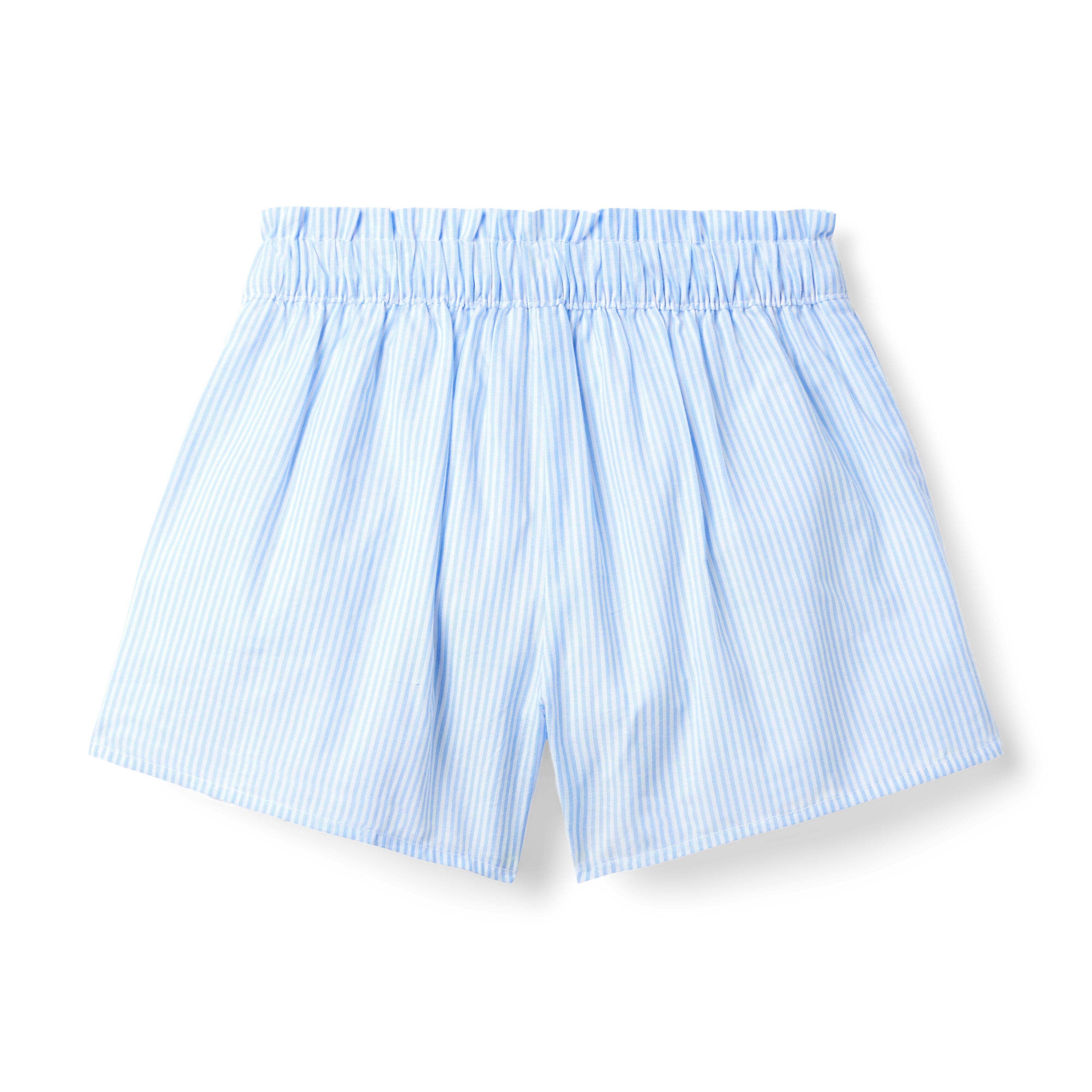 Striped Ruffle Short image number 2