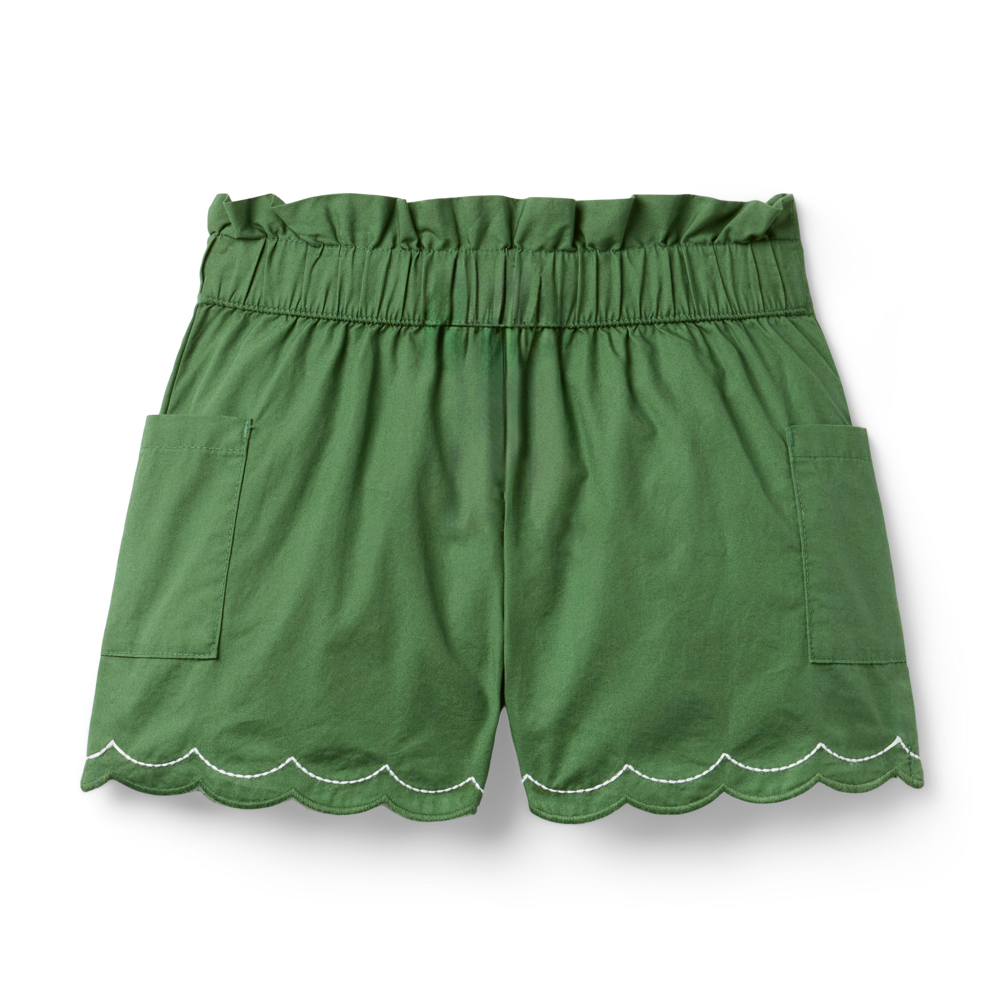 Poplin Scalloped Short image number 1
