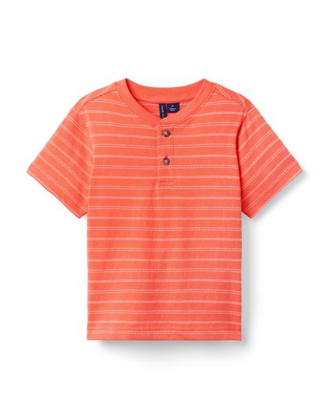 Striped Henley Tee