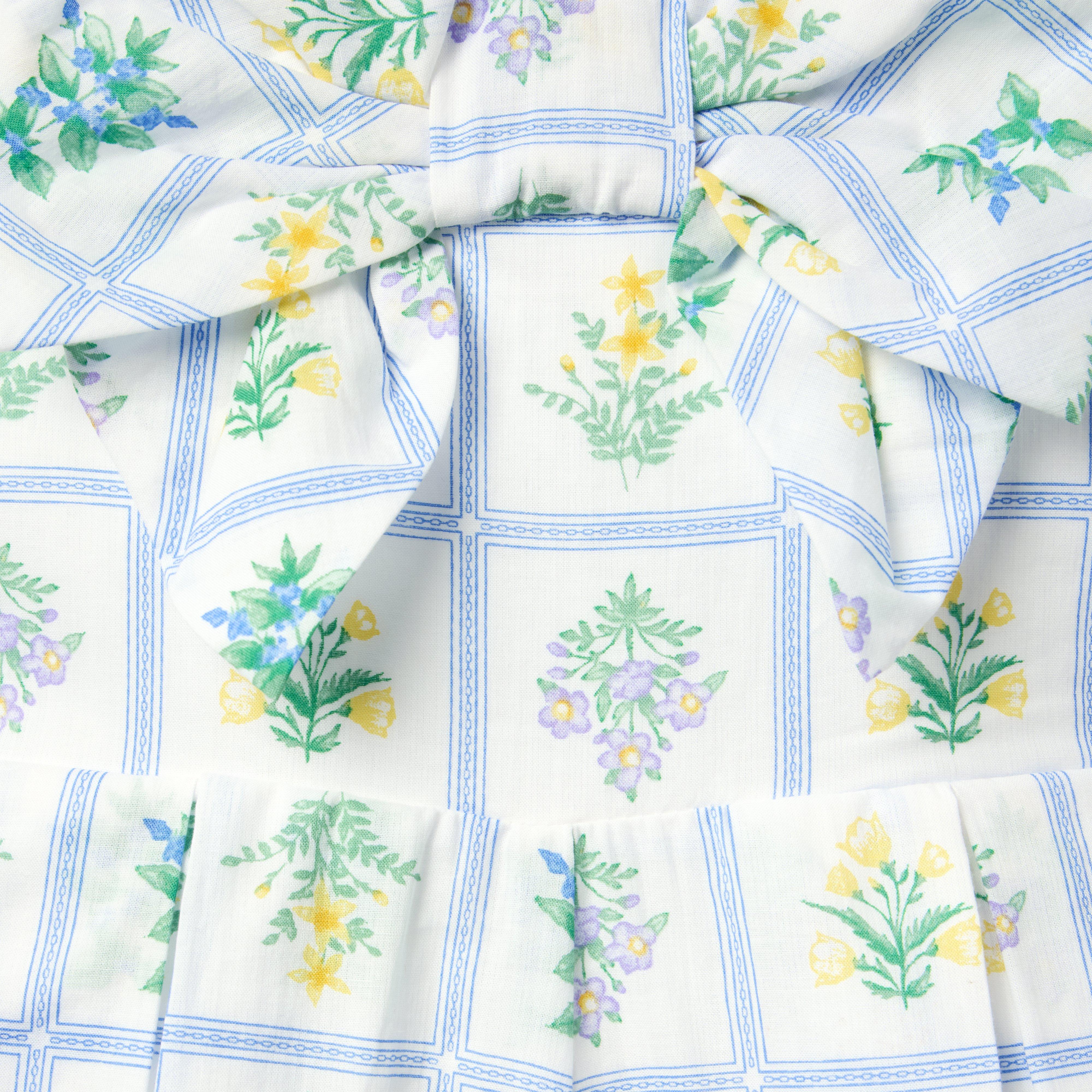 Floral Bow Romper image number 1