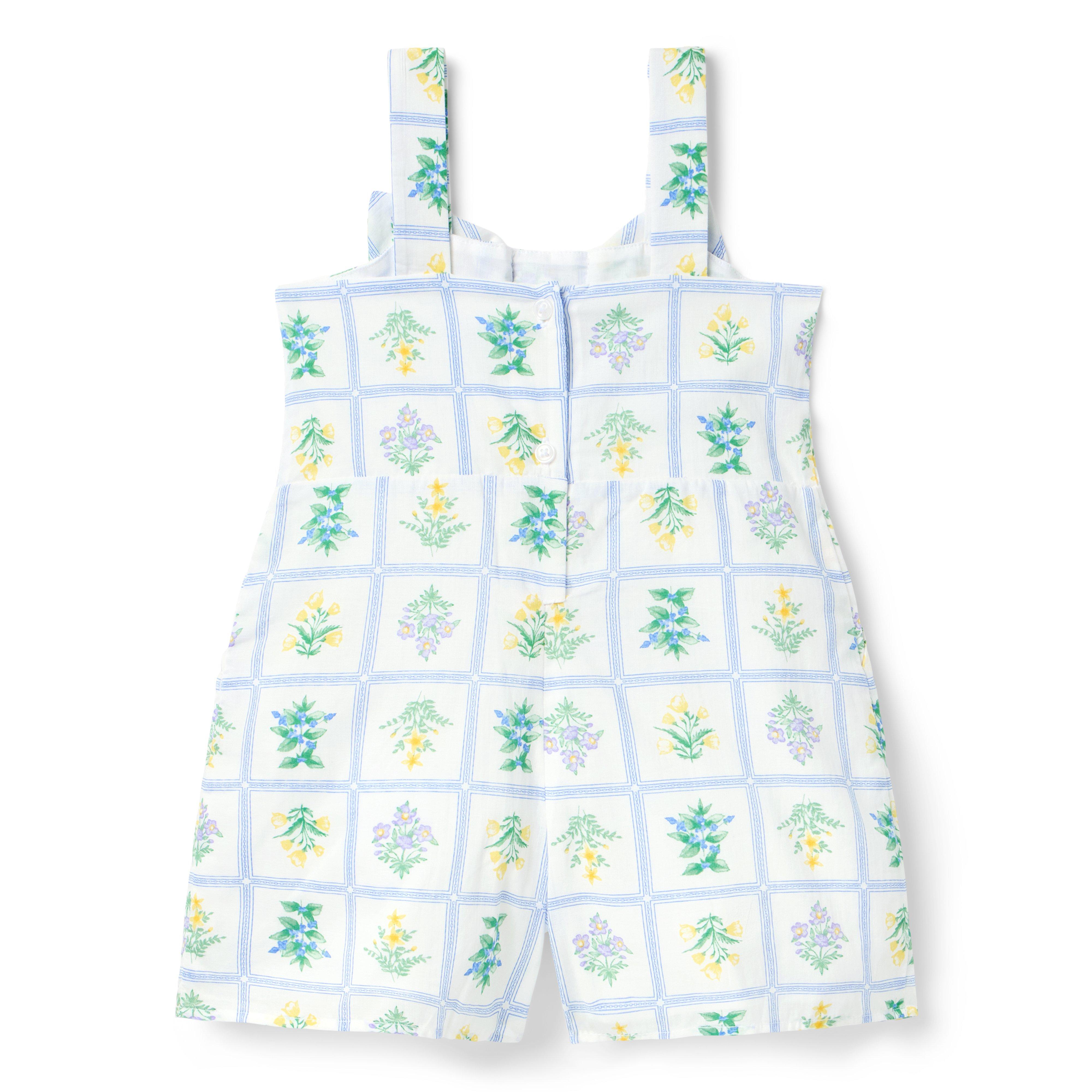 Floral Bow Romper image number 2