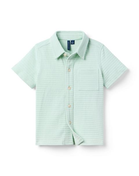 Textured Striped Shirt