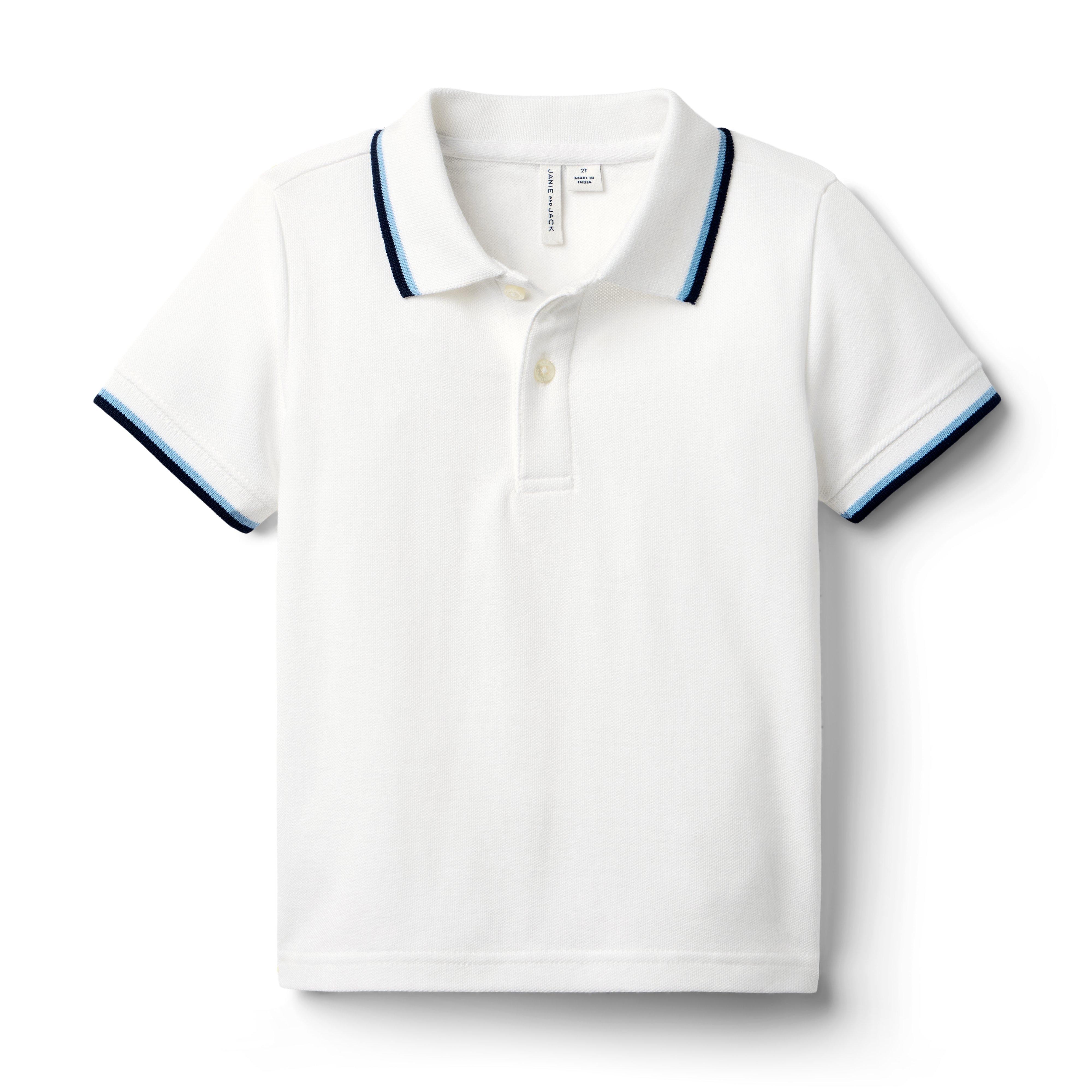 The Stripe Trim Polo