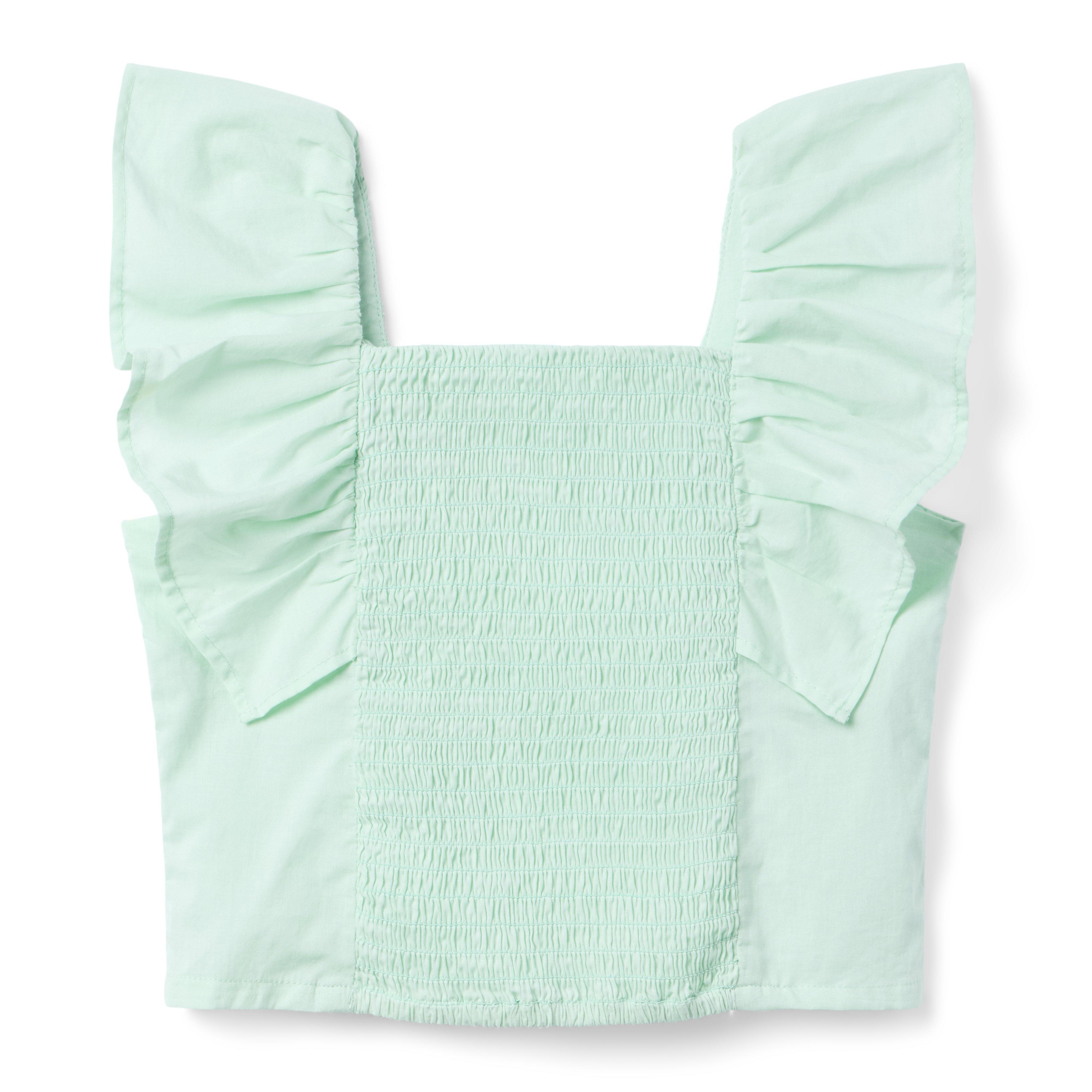 Smocked Ruffle Top