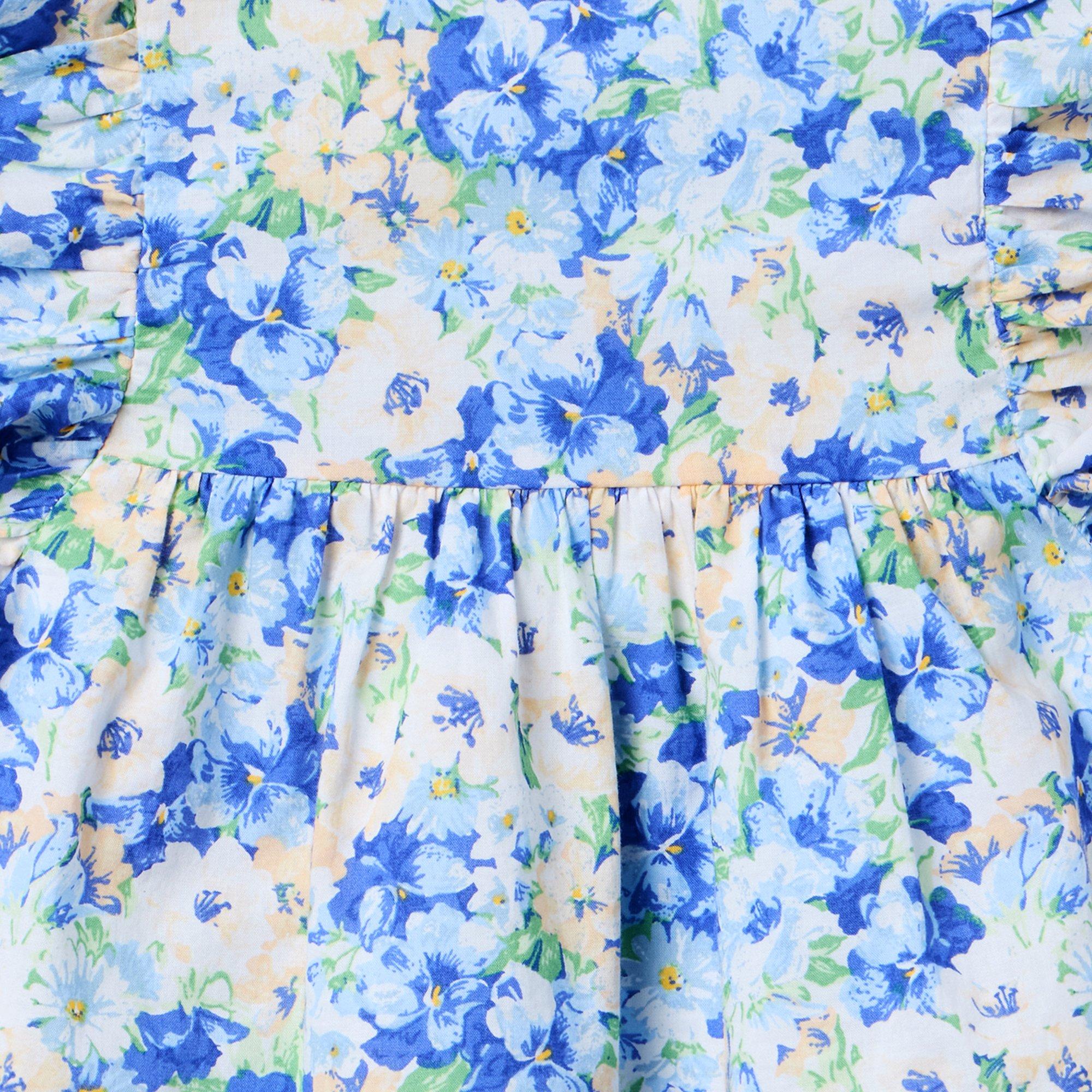 Floral Flutter Sleeve Top image number 1