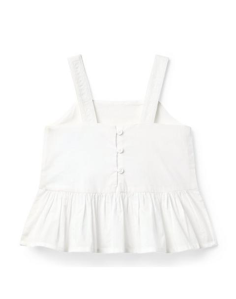 Pintuck Peplum Top