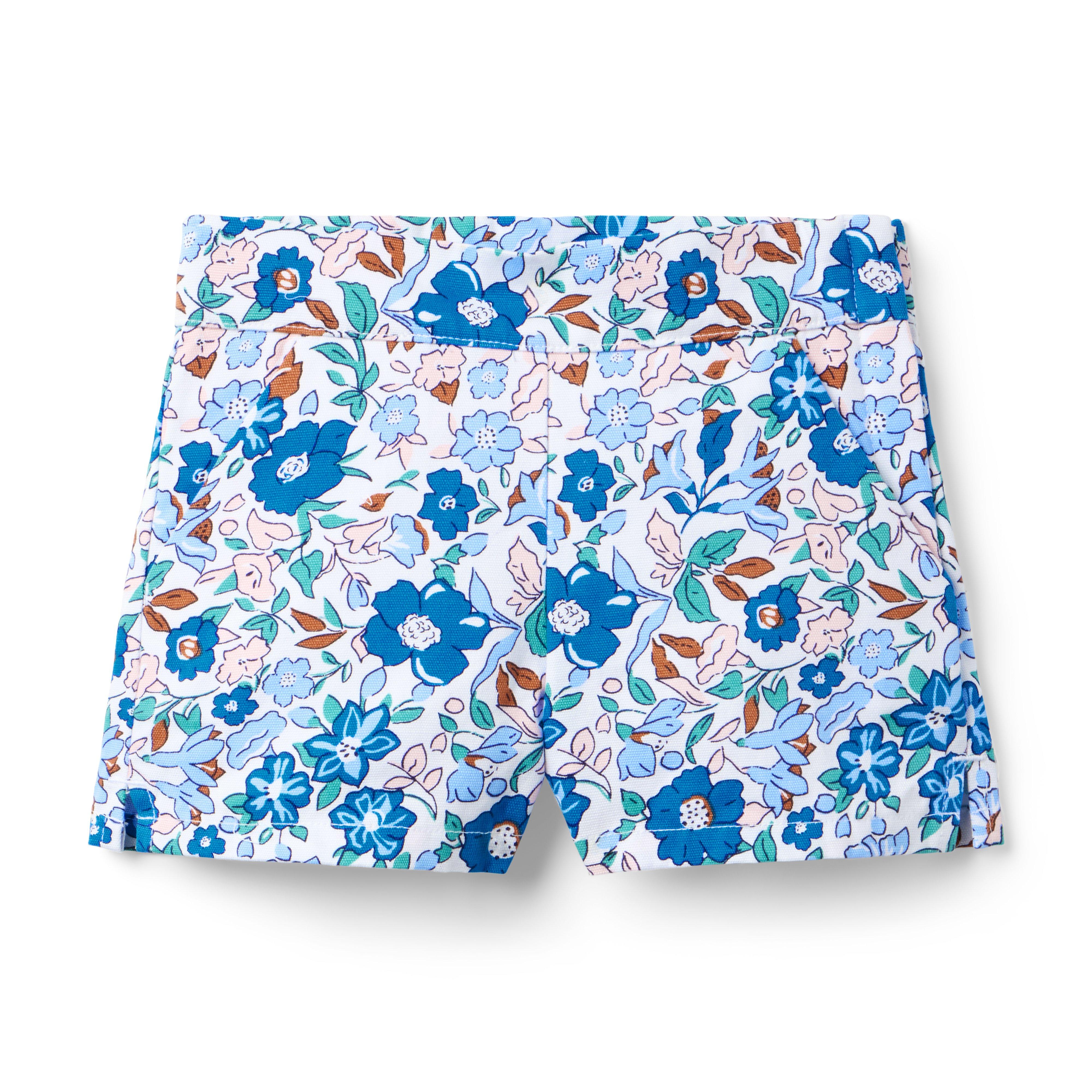 Floral Canvas Short