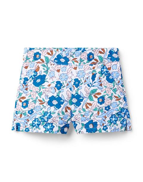Floral Canvas Short
