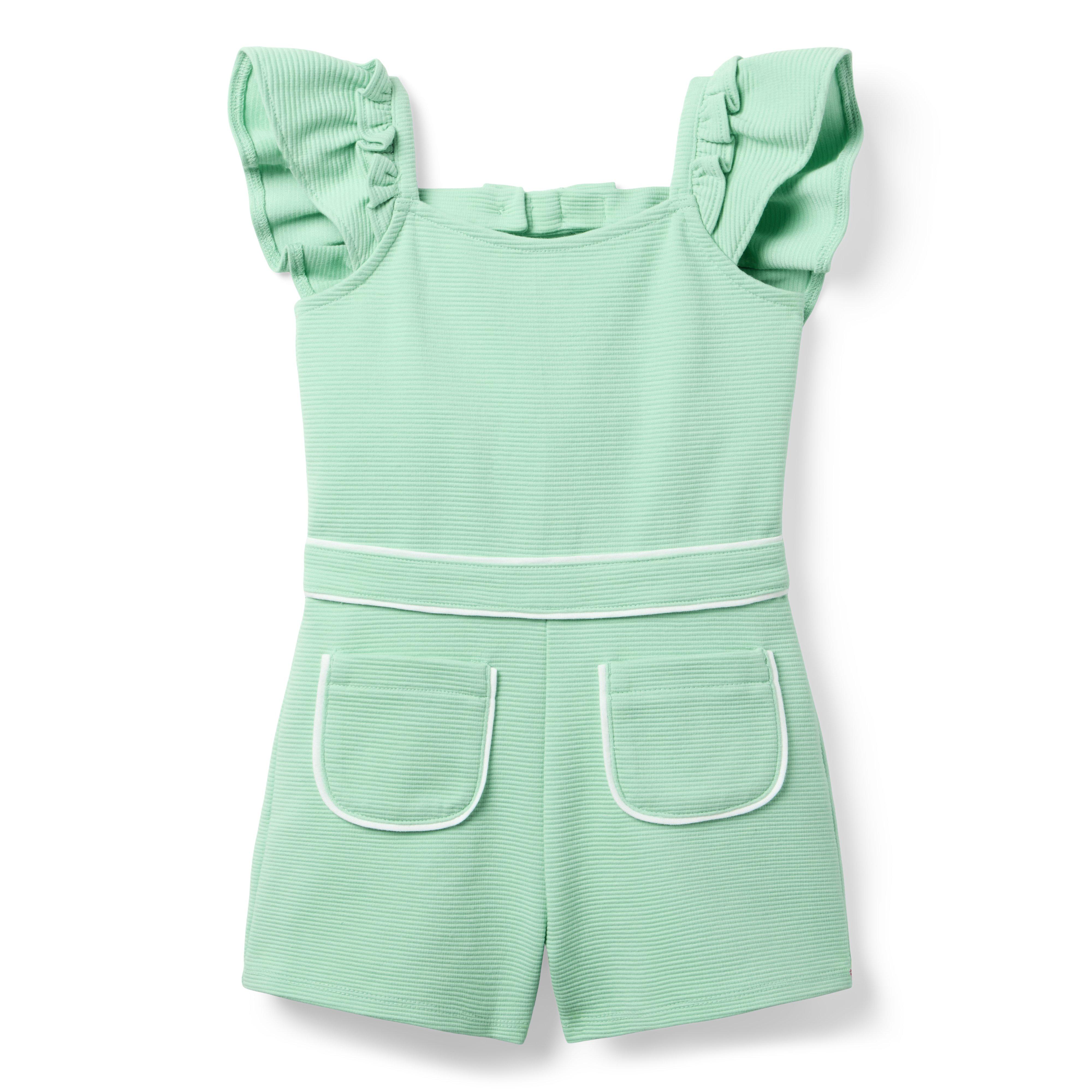 Ruffle Sleeve Romper