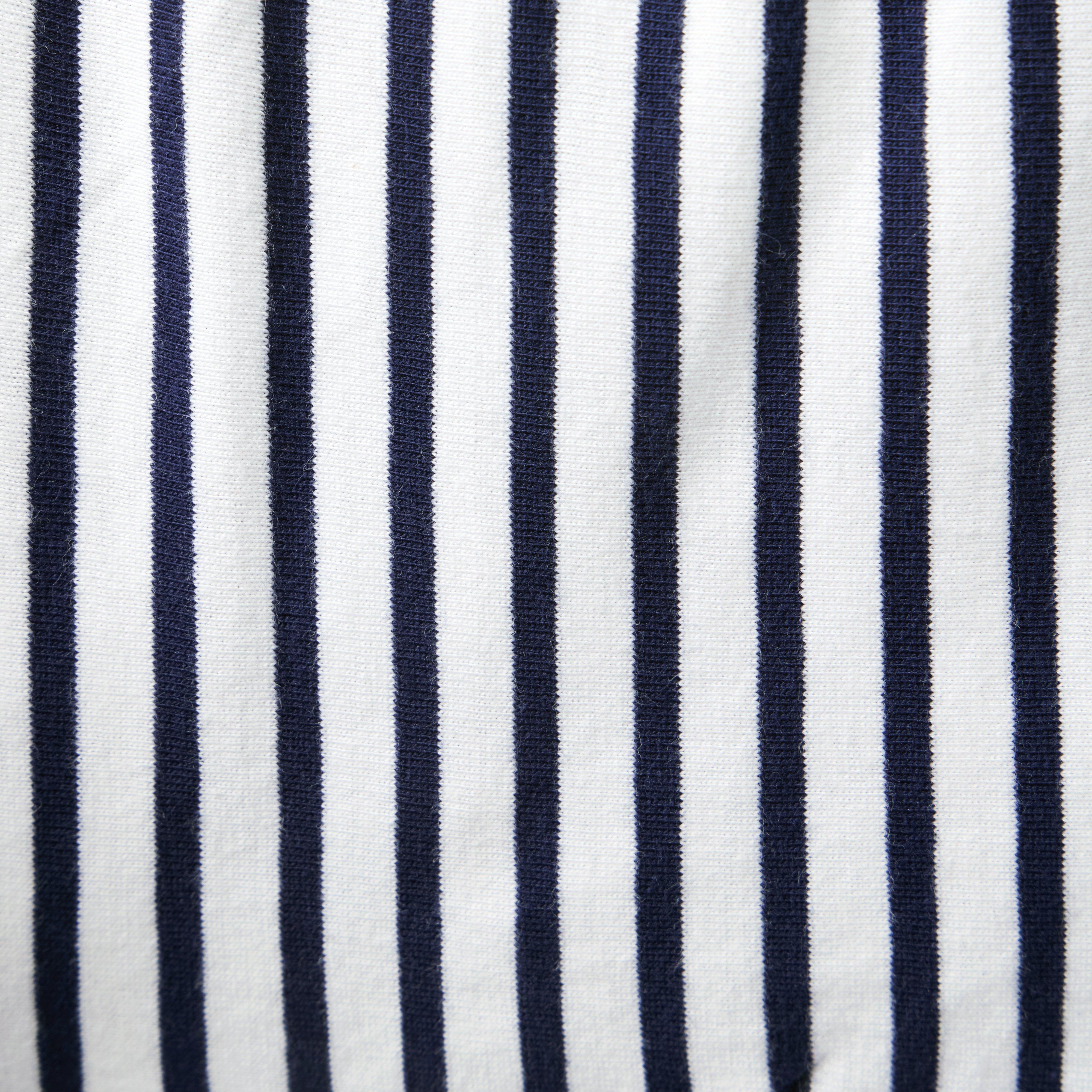 Striped Flutter Sleeve Matching Set image number 1