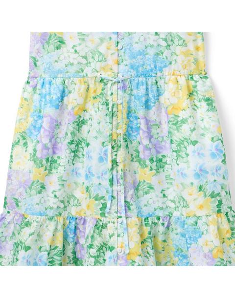 Women's Spring Garden Matching Dress