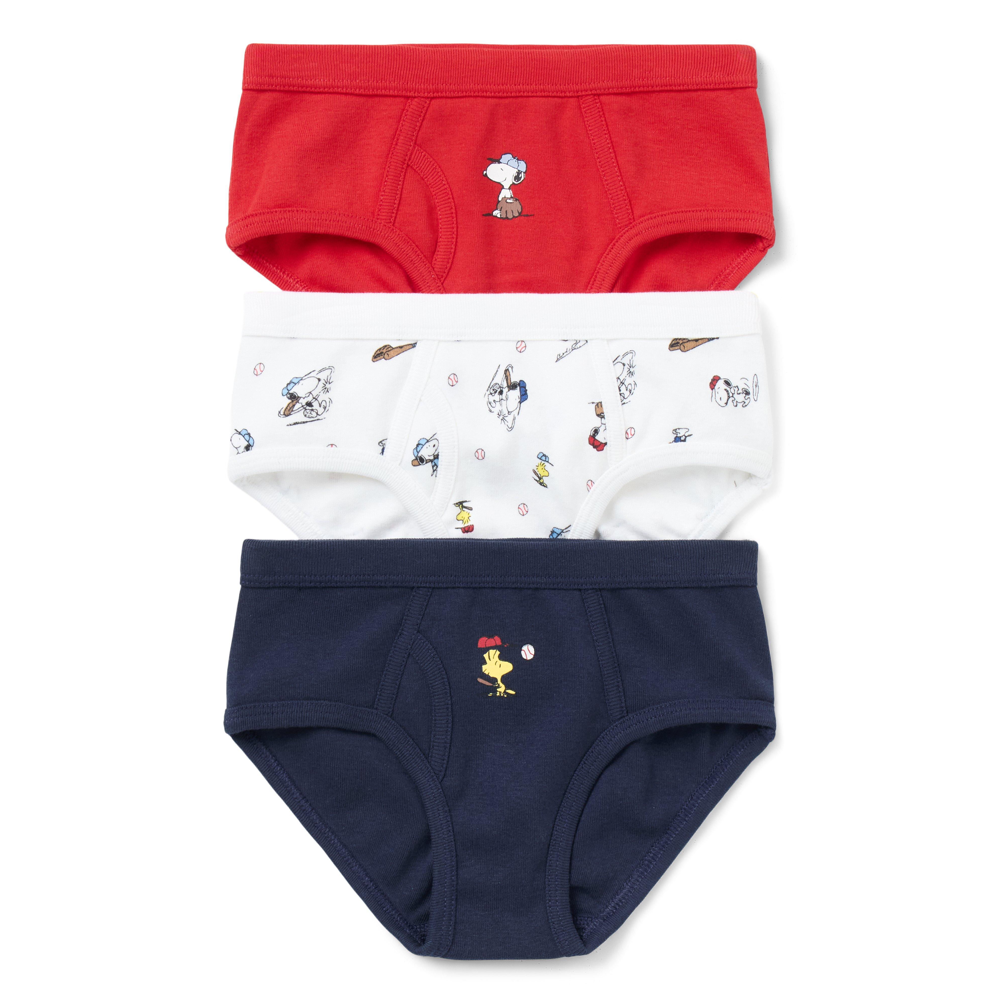 Peanuts Underwear Set Boys 3-Pack