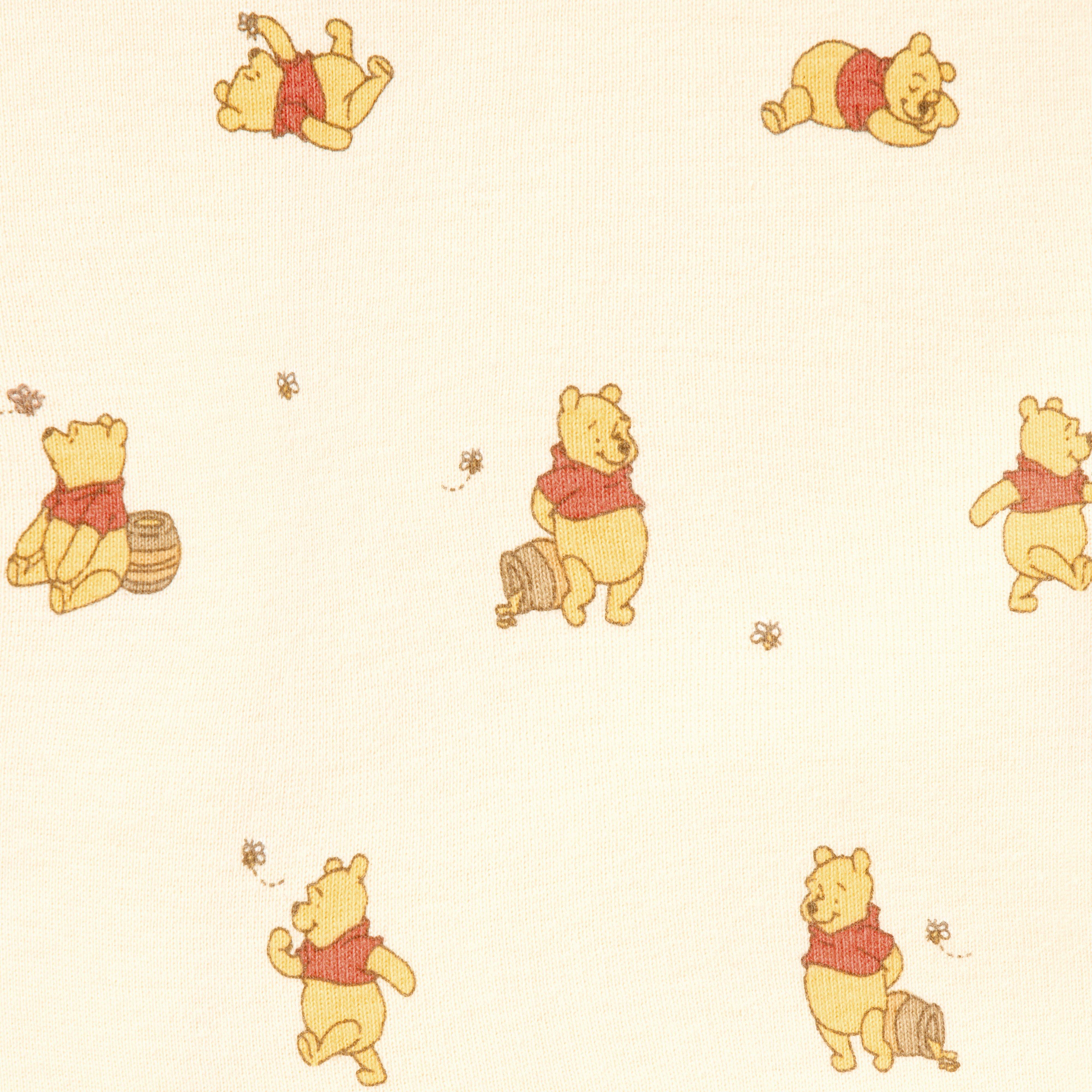 Baby Organic Cotton Disney Winnie The Pooh Footed Pajama image number 1