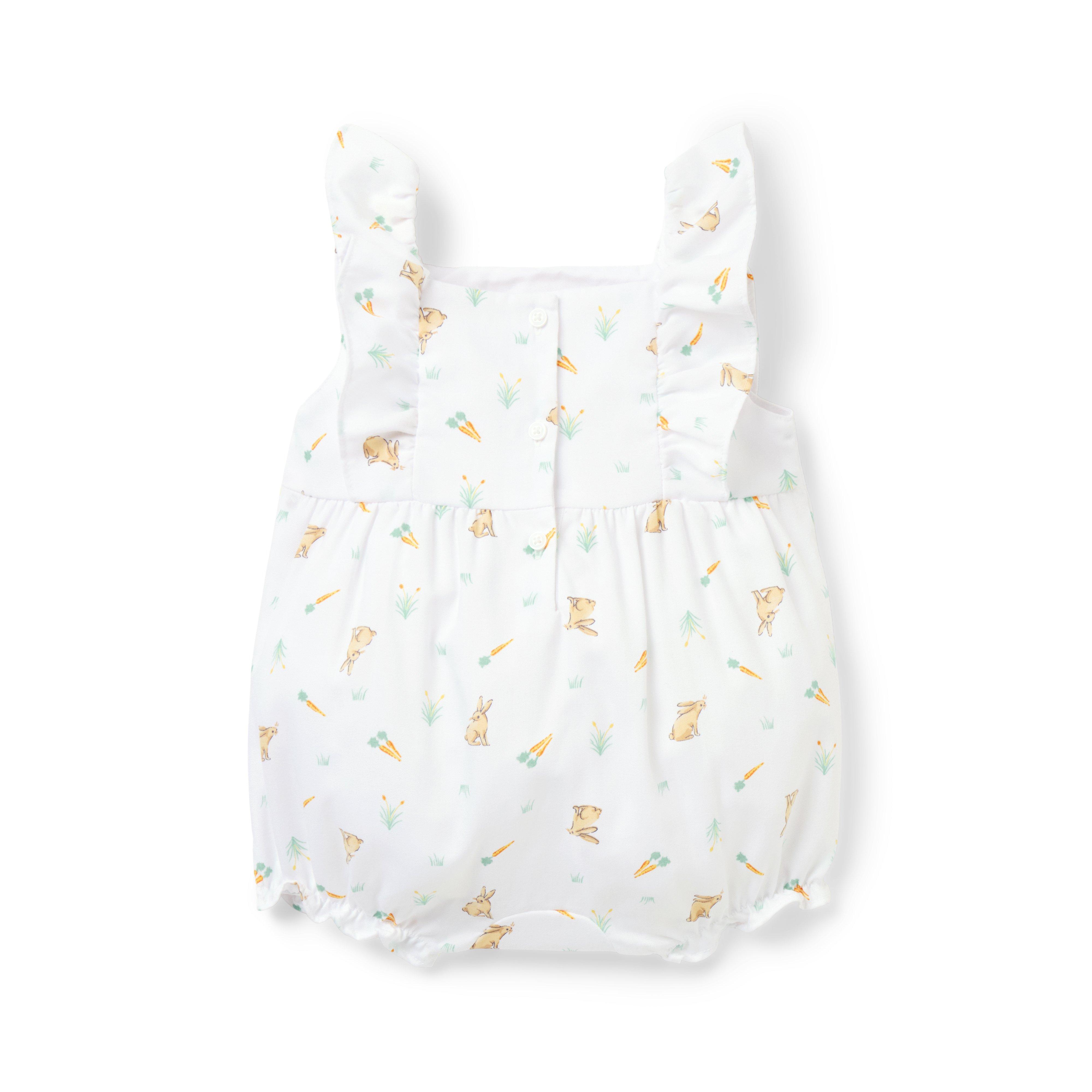 Baby Good Night Bunny Pajama Romper image number 2