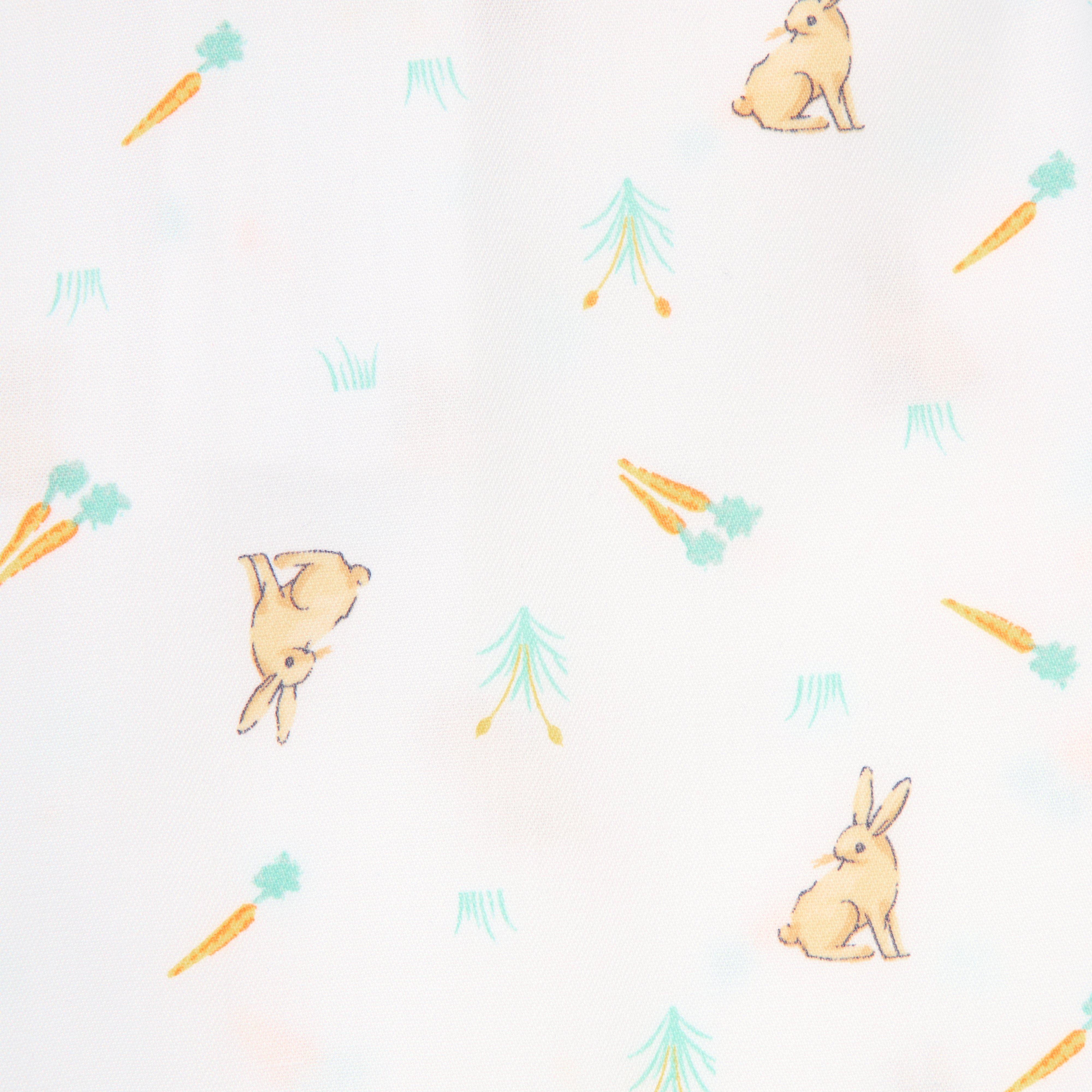 Baby Good Night Bunny Pajama Romper image number 1