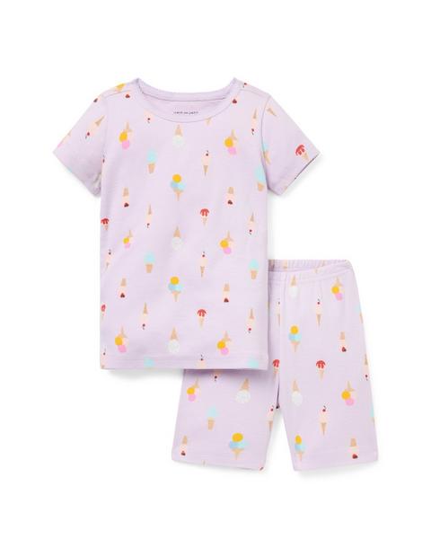 Organic Cotton Ice Cream Short Pajama