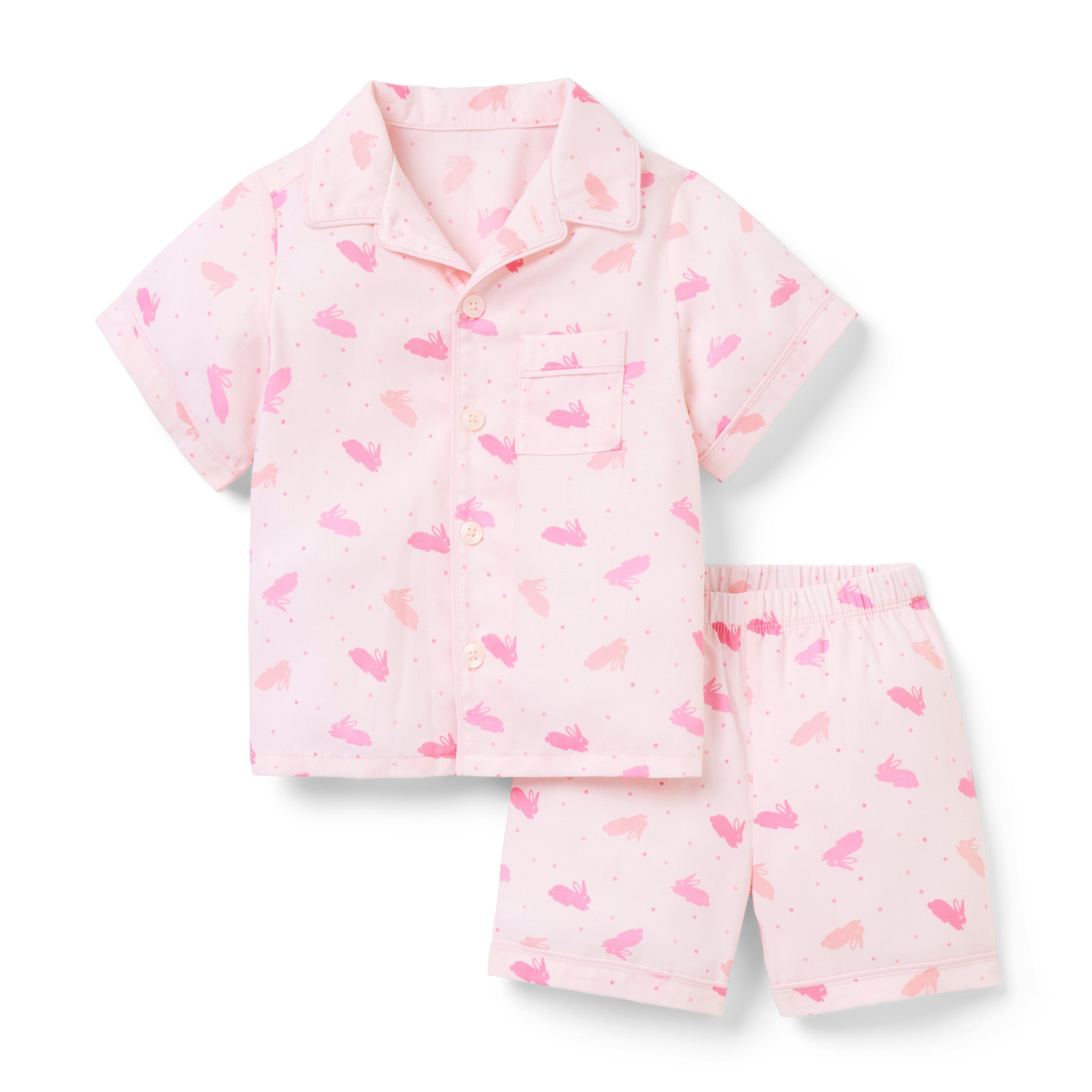Good Night Classic Short Pajama In Bunny