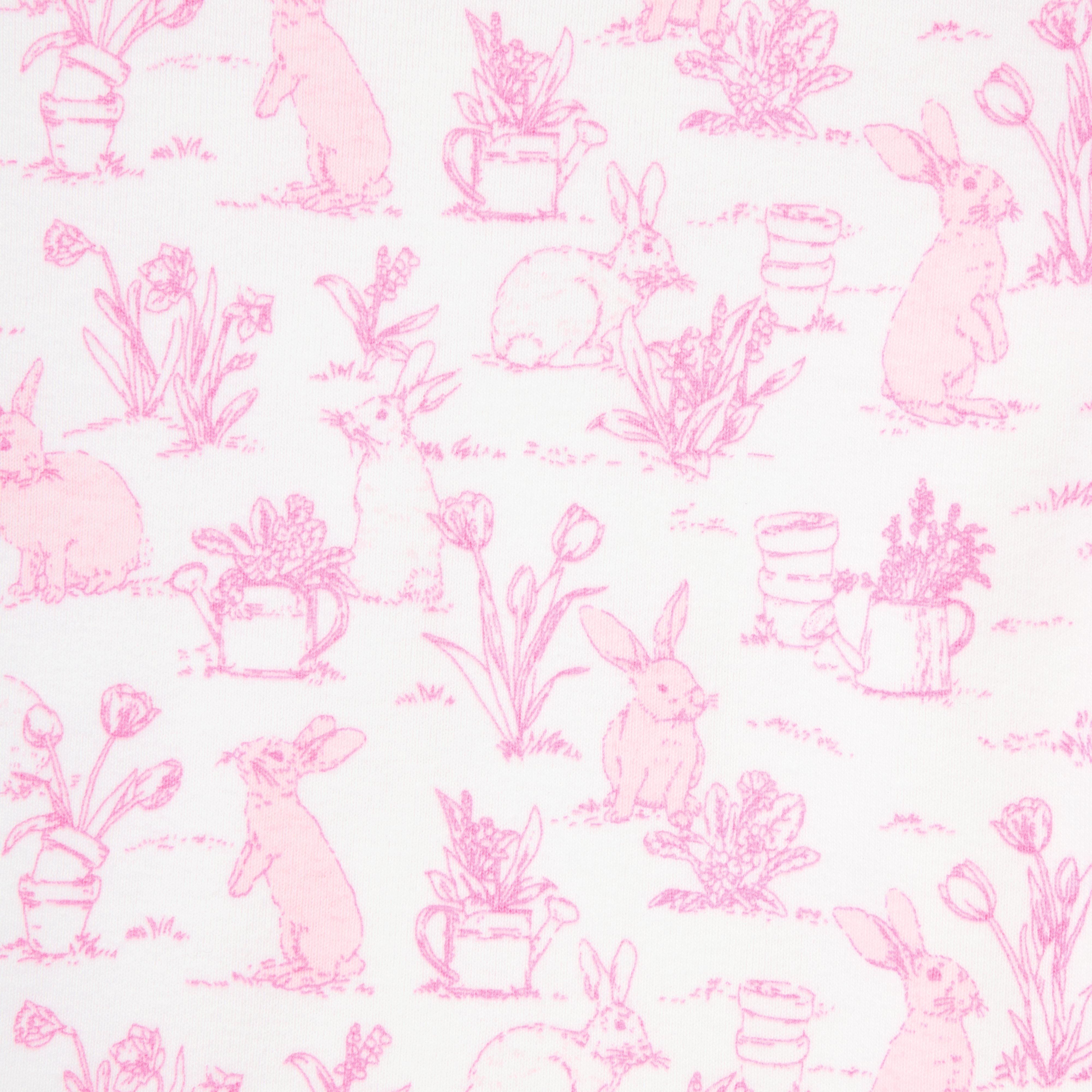 Good Night Pajama In Bunny Toile image number 1