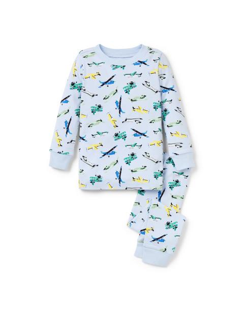 Organic Cotton Airplane Pajama
