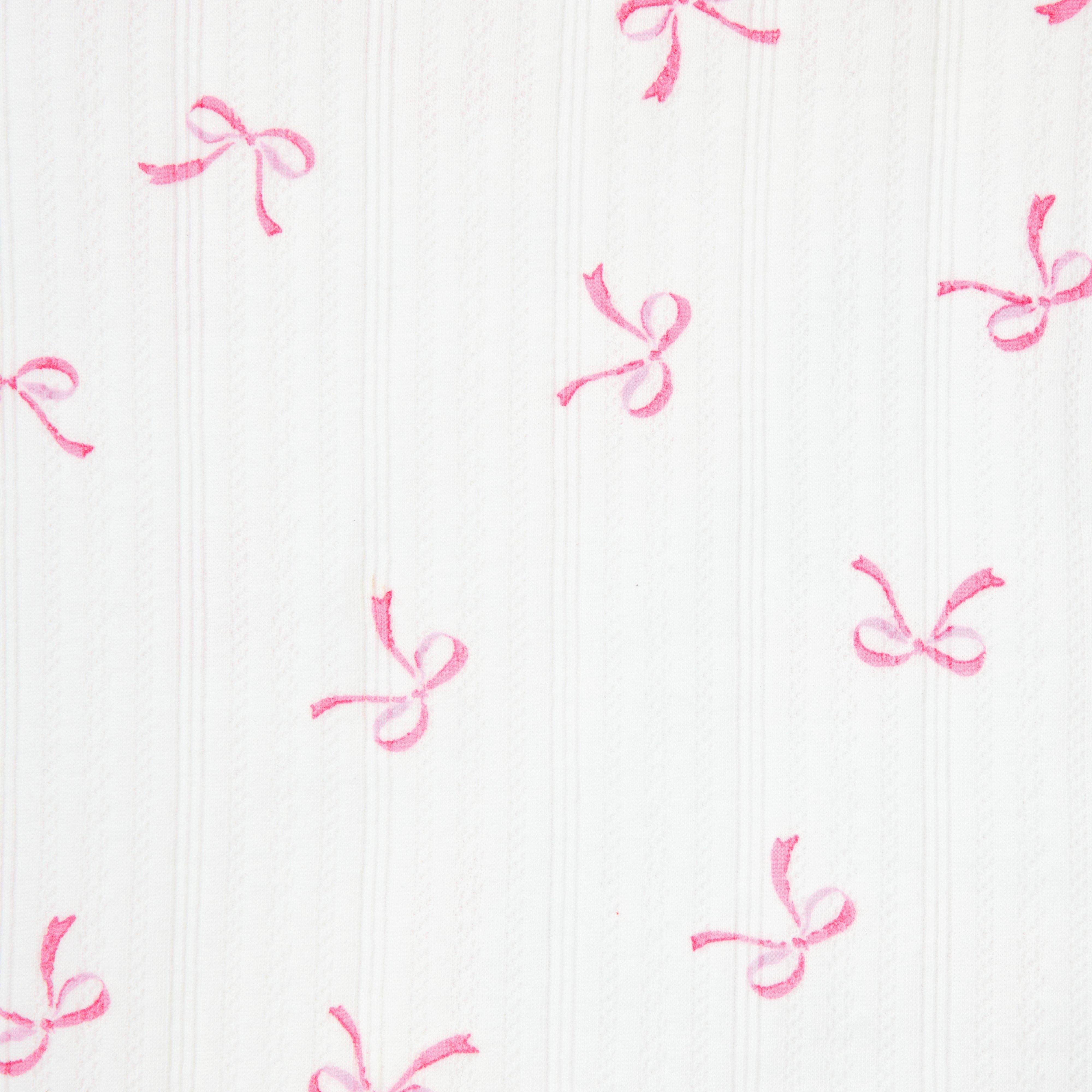 Good Night Pointelle Pajama In Bow image number 1