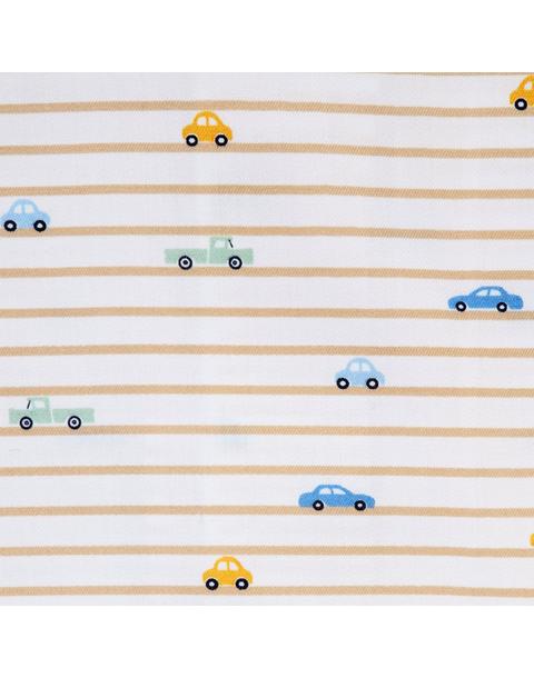 Classic Short Pajama In Striped Car