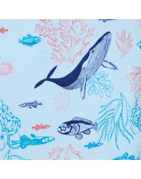 Organic Cotton Sea Friends Short Pajama