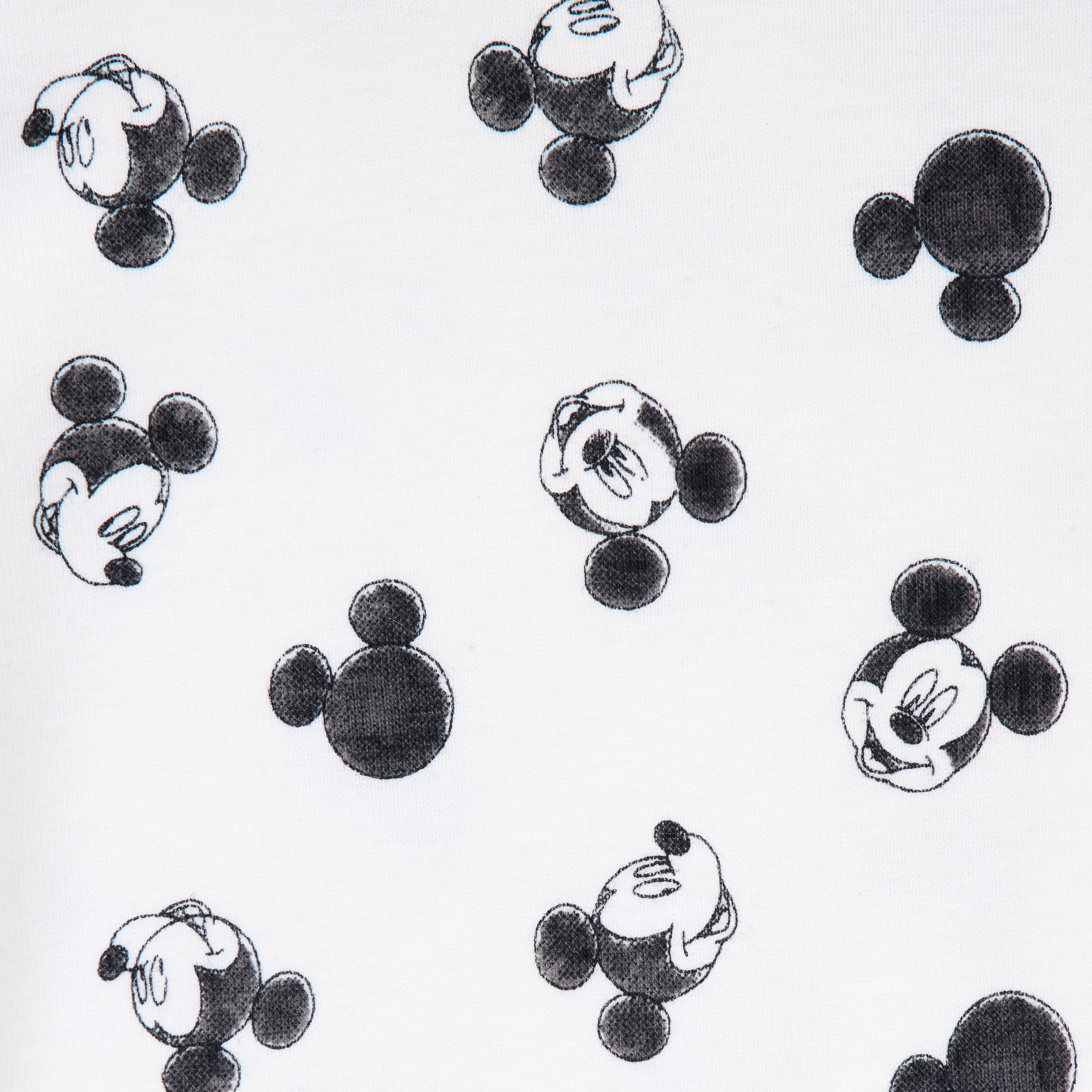Organic Cotton Disney Mickey Mouse Short Pajama image number 1