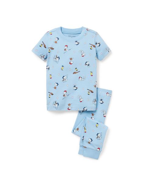 Organic Cotton Peanuts™ Baseball Pajama