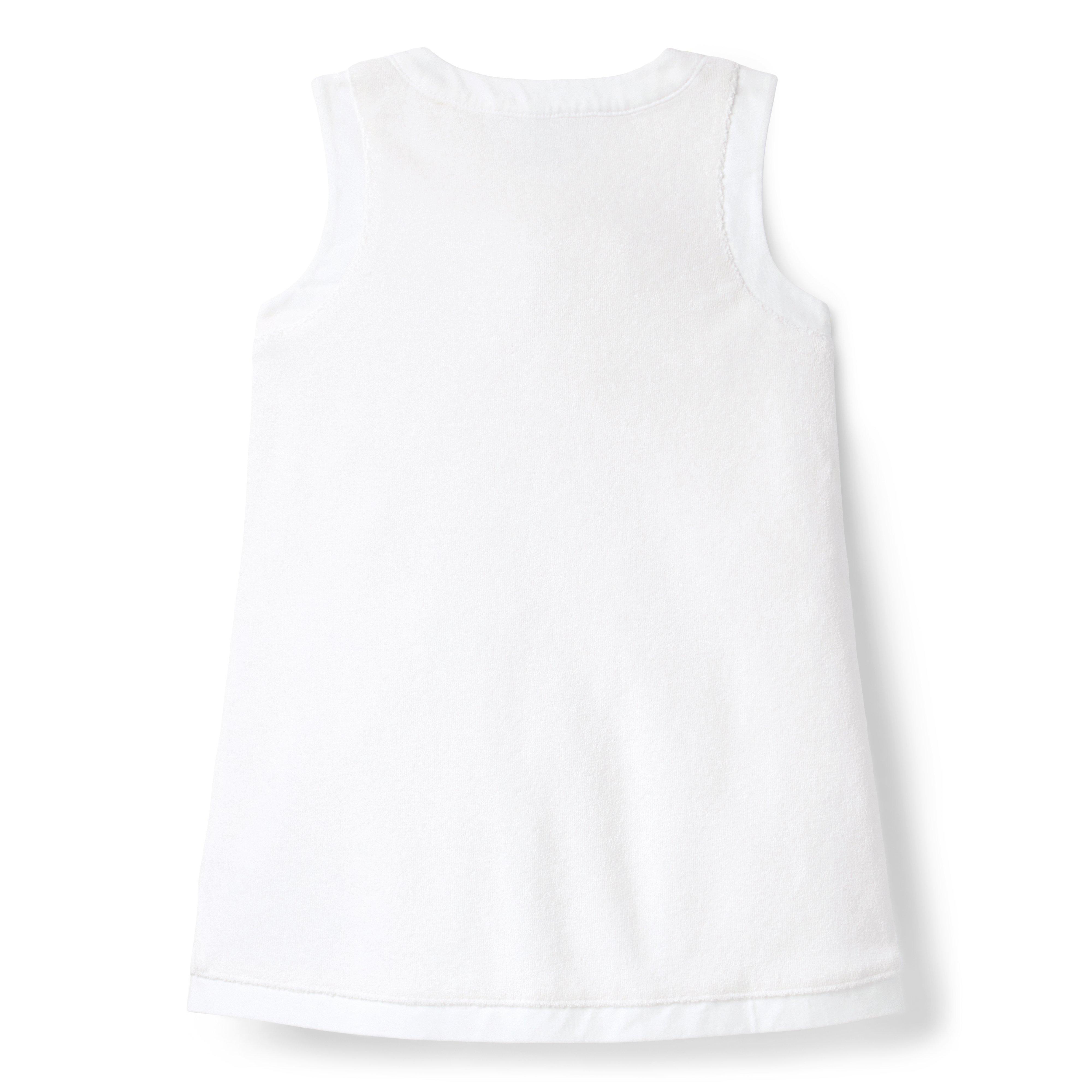 Terry Button Swim Cover-Up image number 1