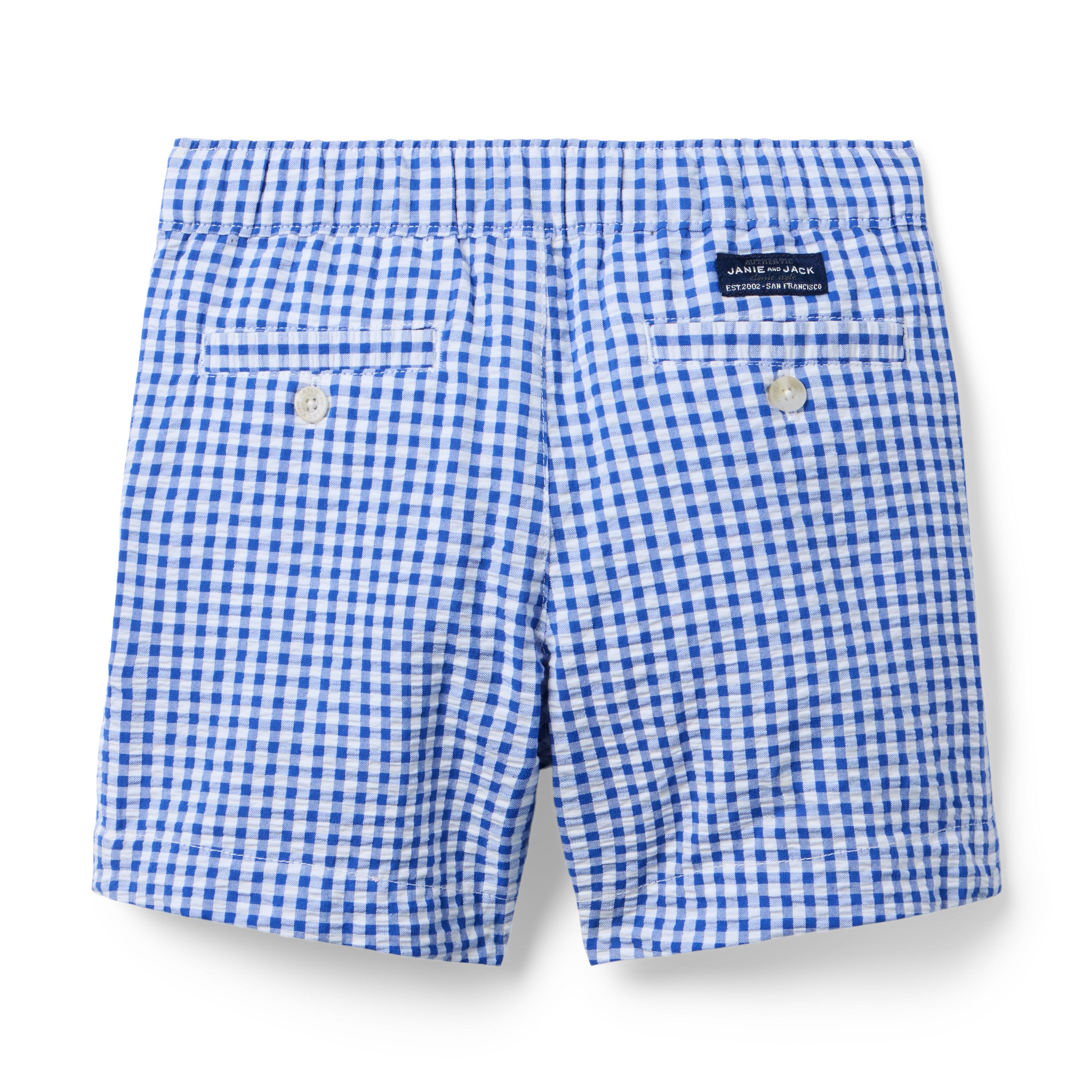 Gingham Pull-On Short image number 2